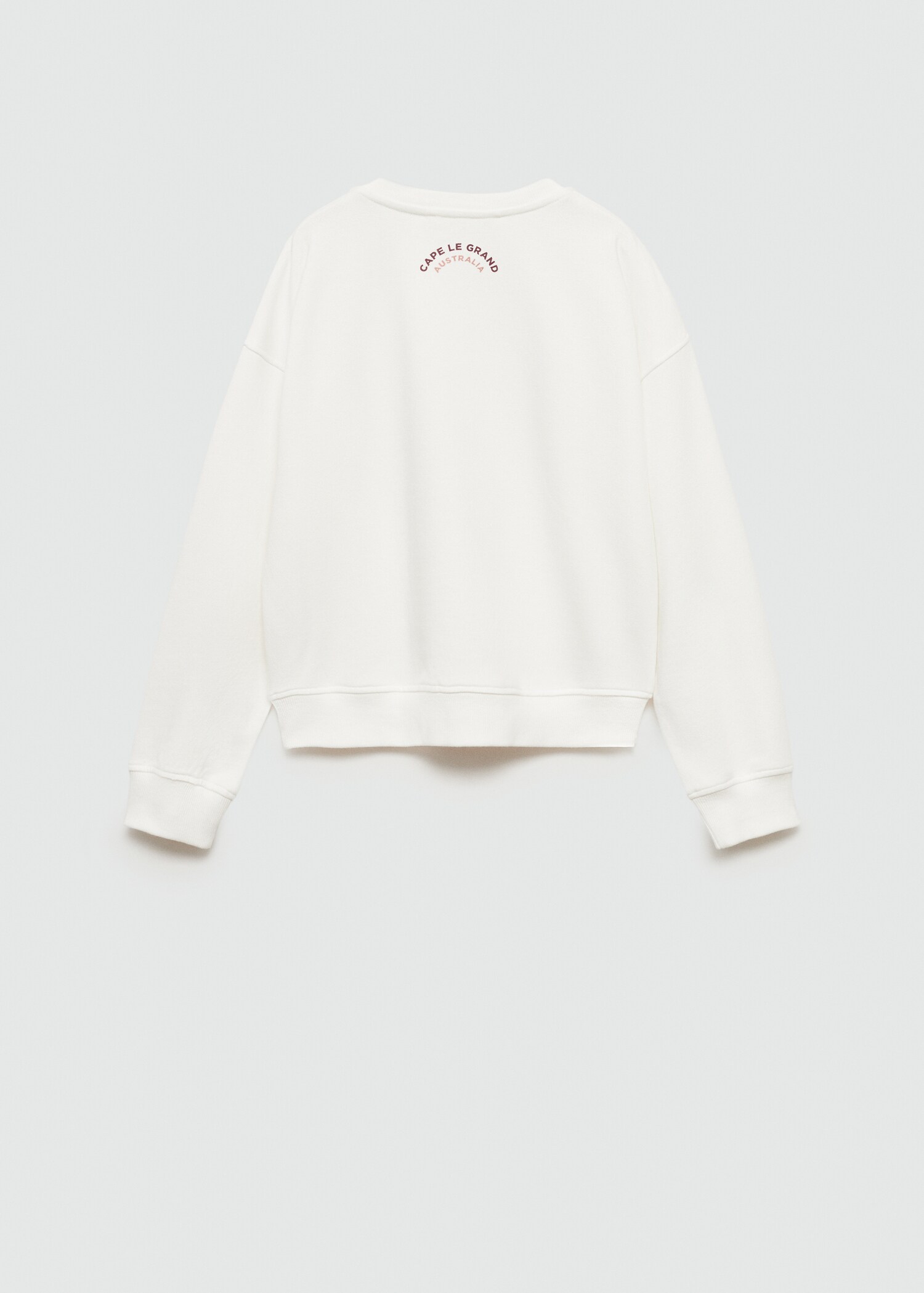 Sudadera estampada surf - Reverso del artículo