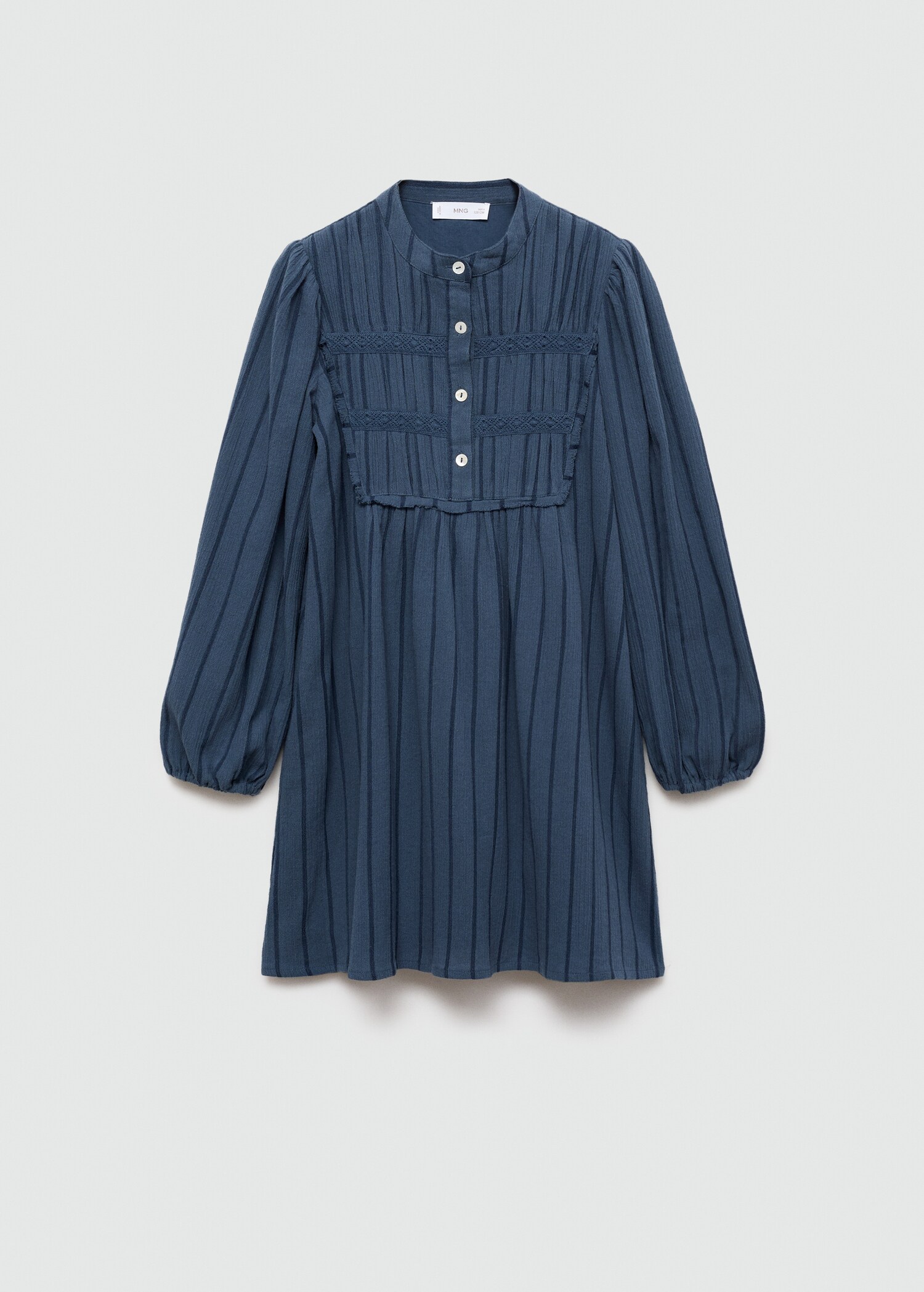 Robe coton manches bouffantes - Article sans modèle