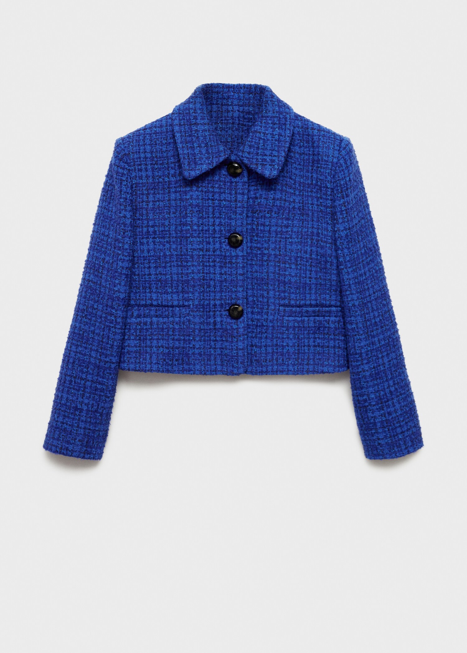 Tweed jacket with buttons - Article without model