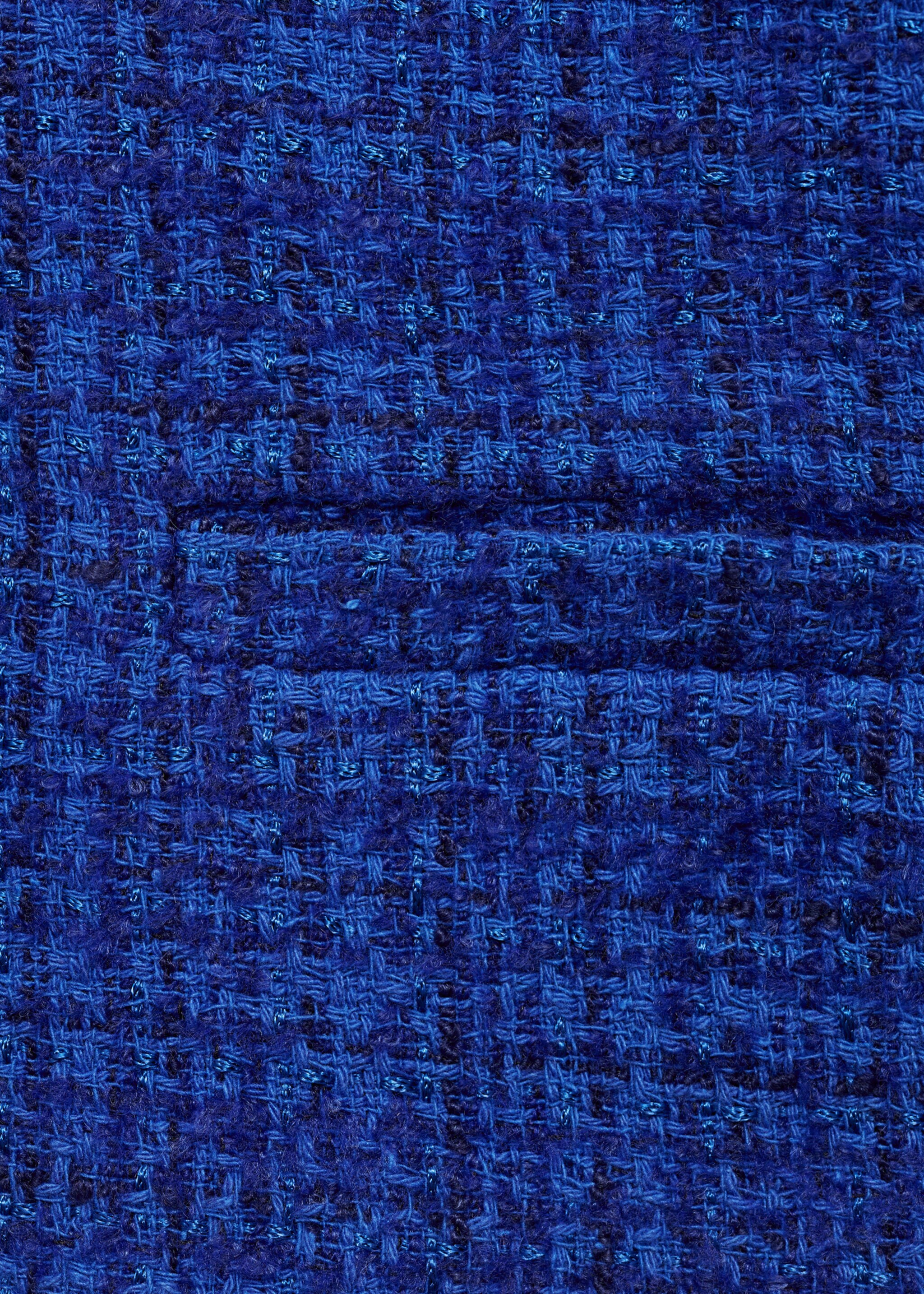 Tweedjasje met knopen - Detail van het artikel 0, Inktblauw. Ref: 77024796-00.