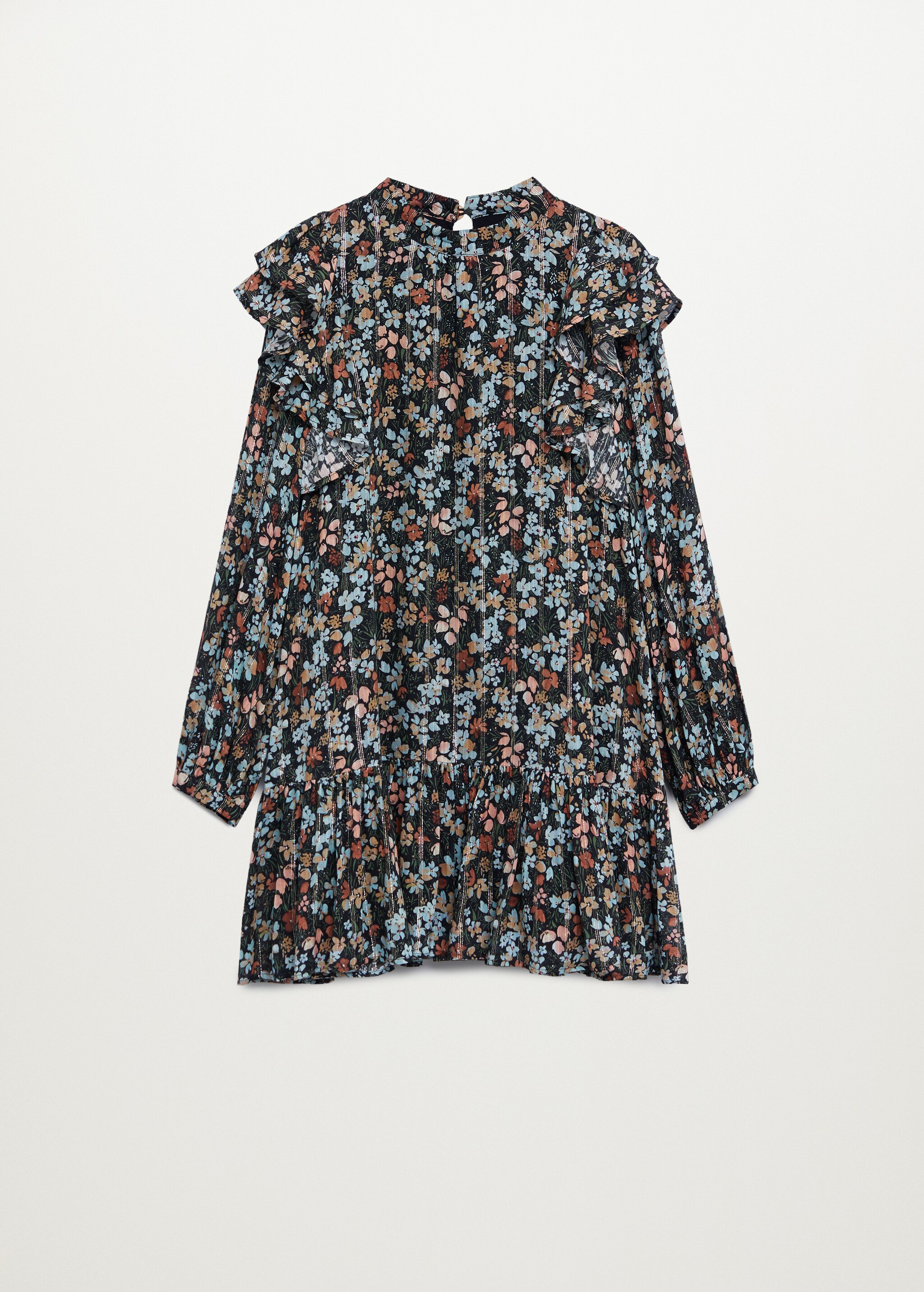 Vestido estampado floral volantes - Artículo sin modelo