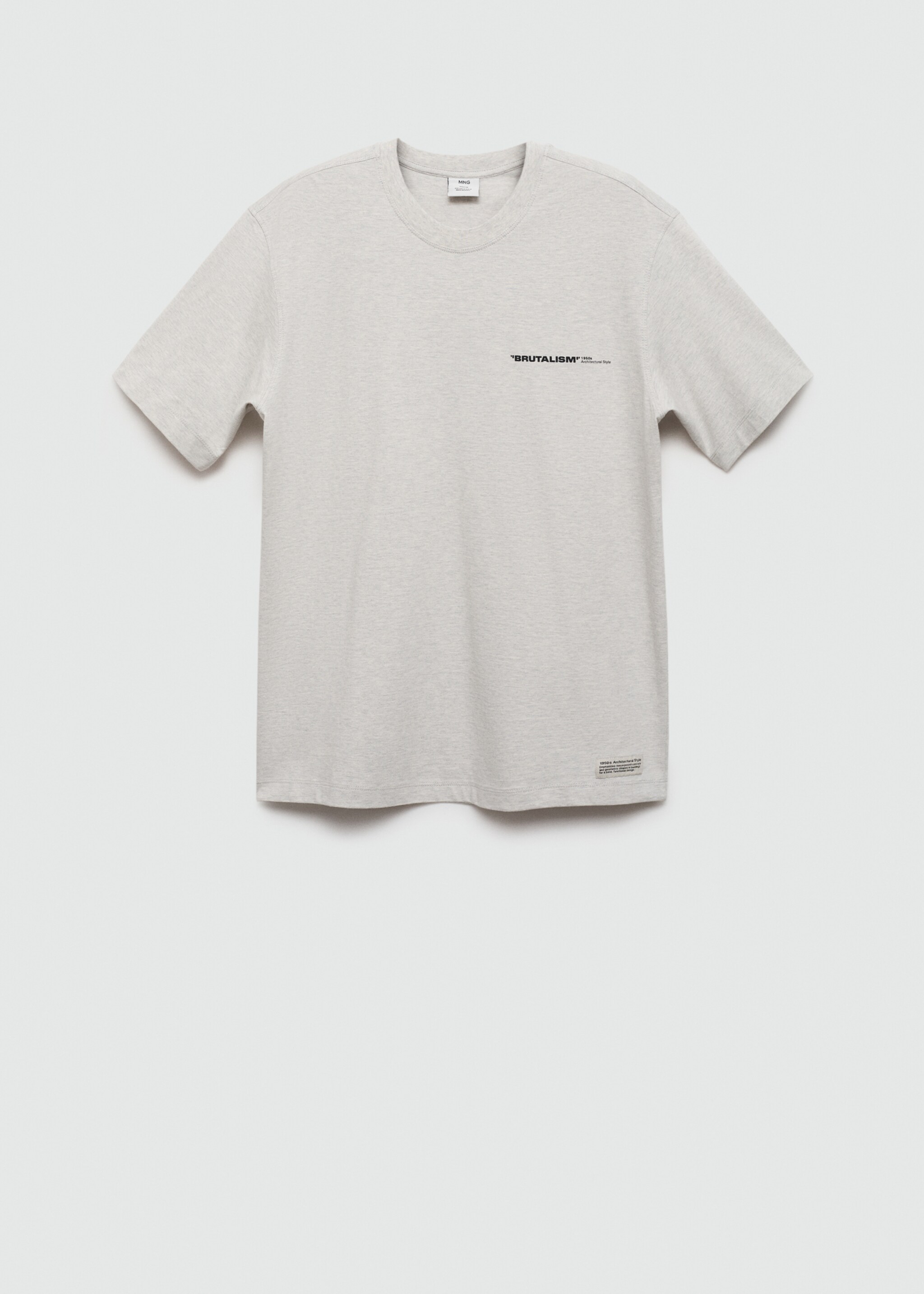 Camiseta 100% algodón texto - Artículo sin modelo