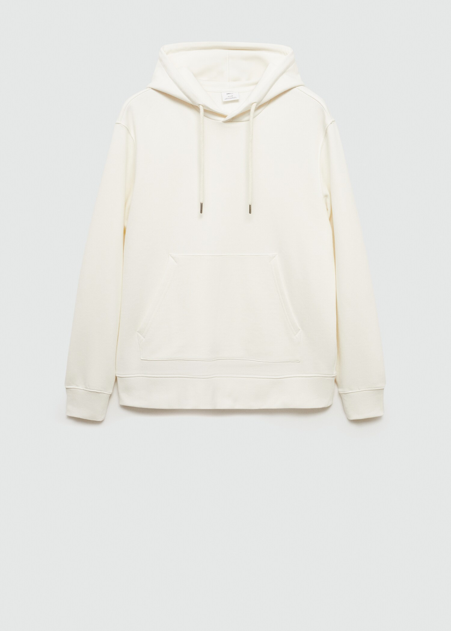 Regular-fit cotton hoodie - Article without model