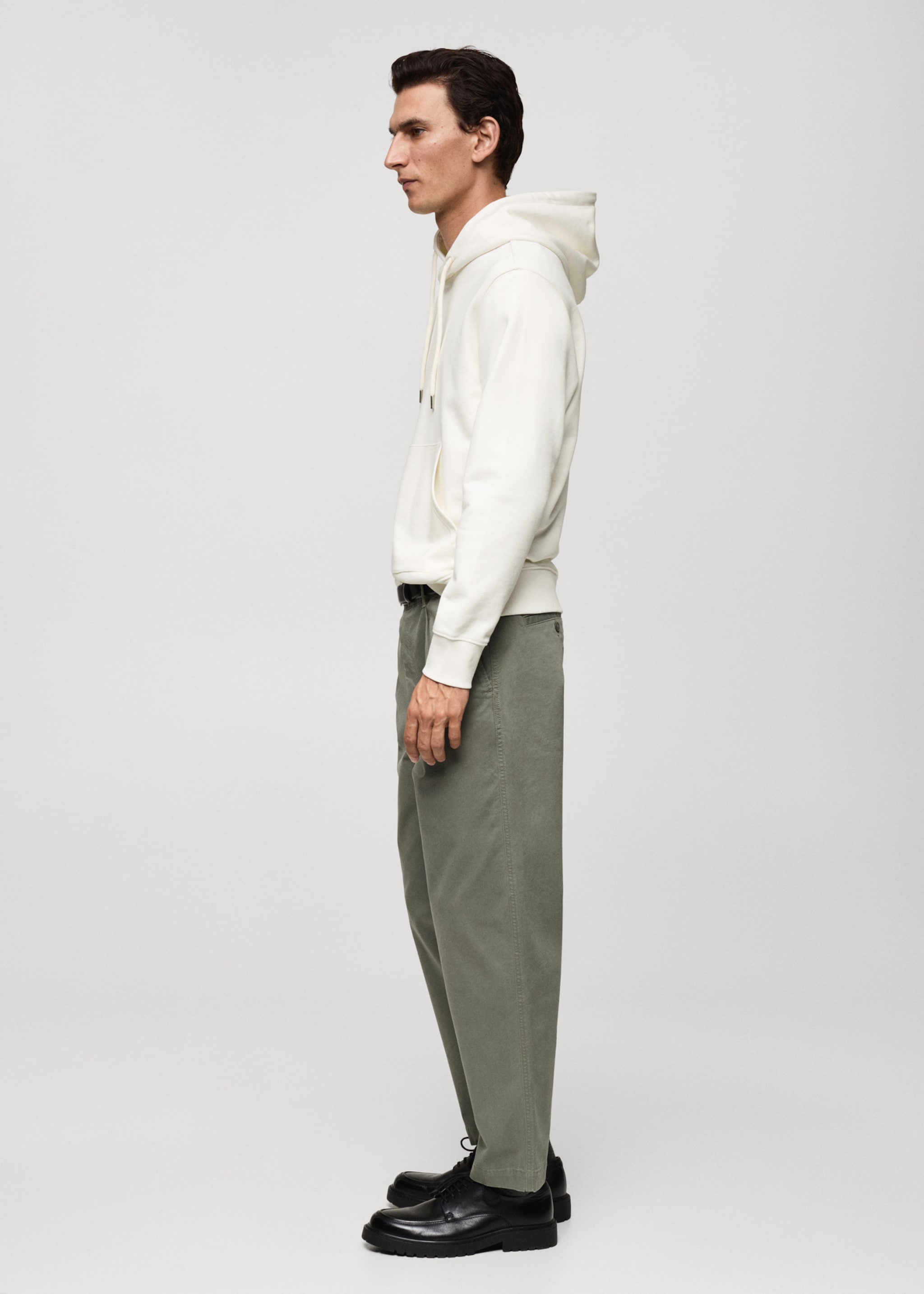 Felpa con cappuccio in cotone regular-fit - Dettaglio dell'articolo 2