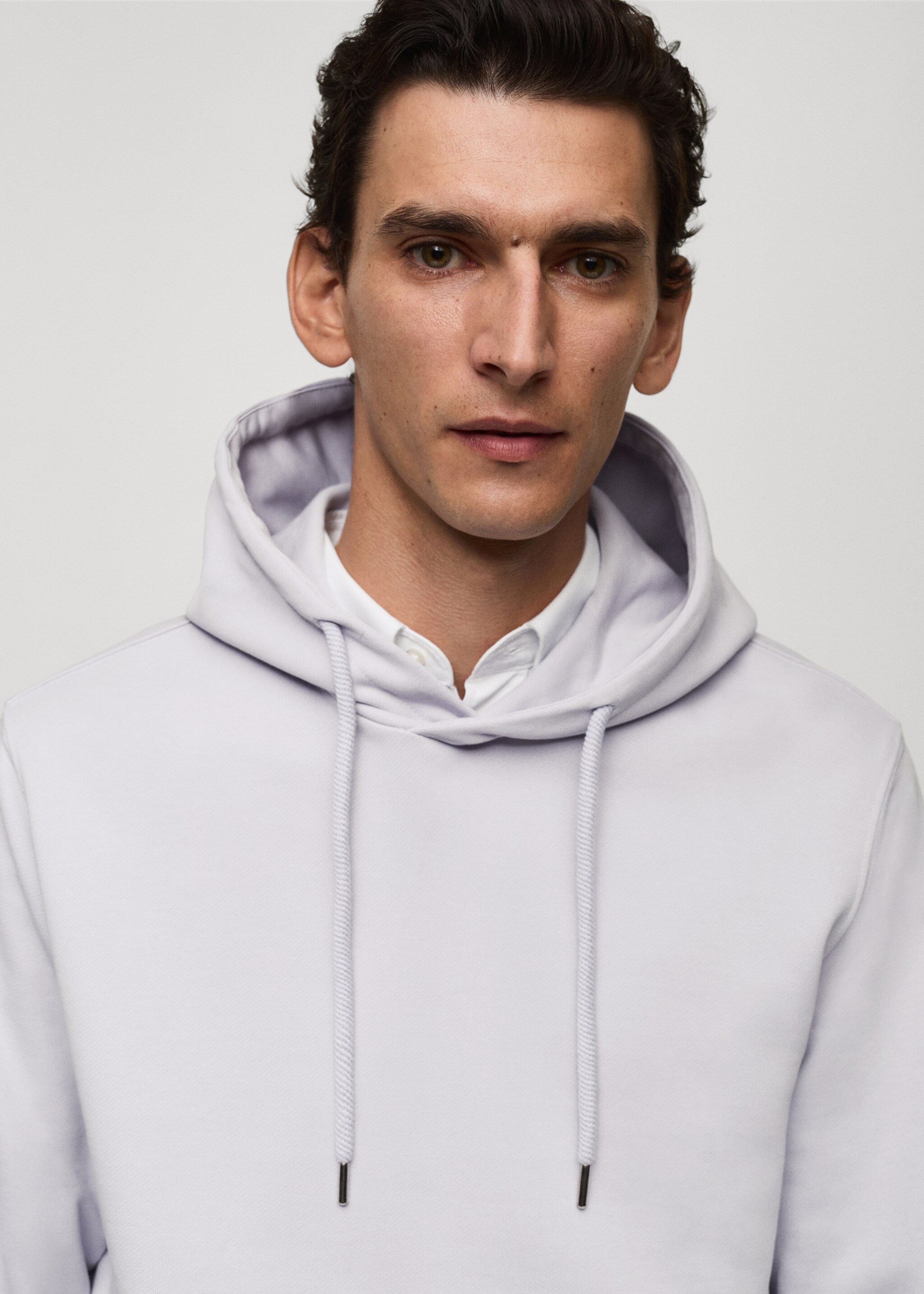 Felpa con cappuccio in cotone regular-fit - Dettaglio dell'articolo 1