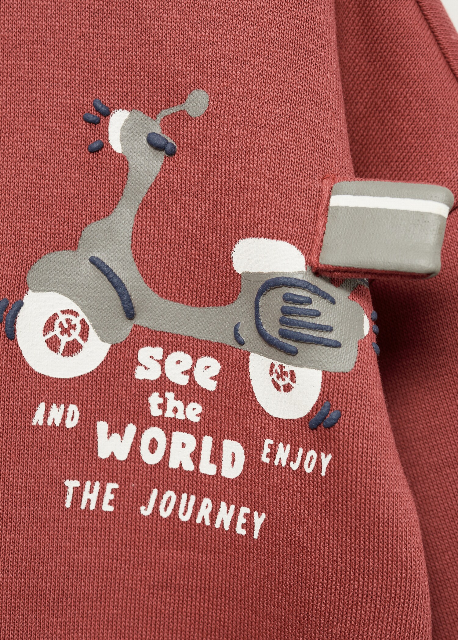 Animal-print sweatshirt - Details of the article 8