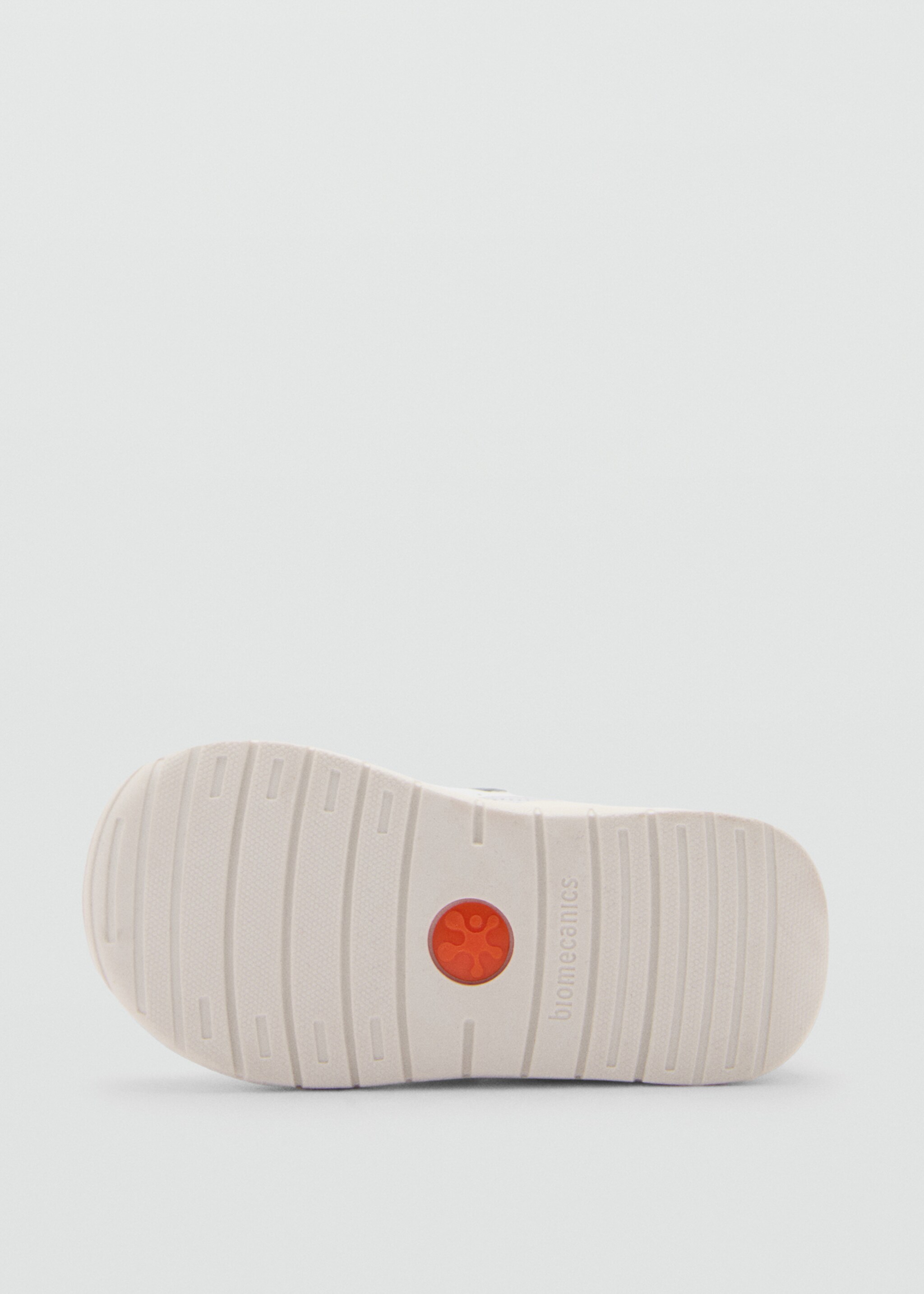 Biomecanics leather trainers - Details of the article 2, White. Ref: 77025155-00.