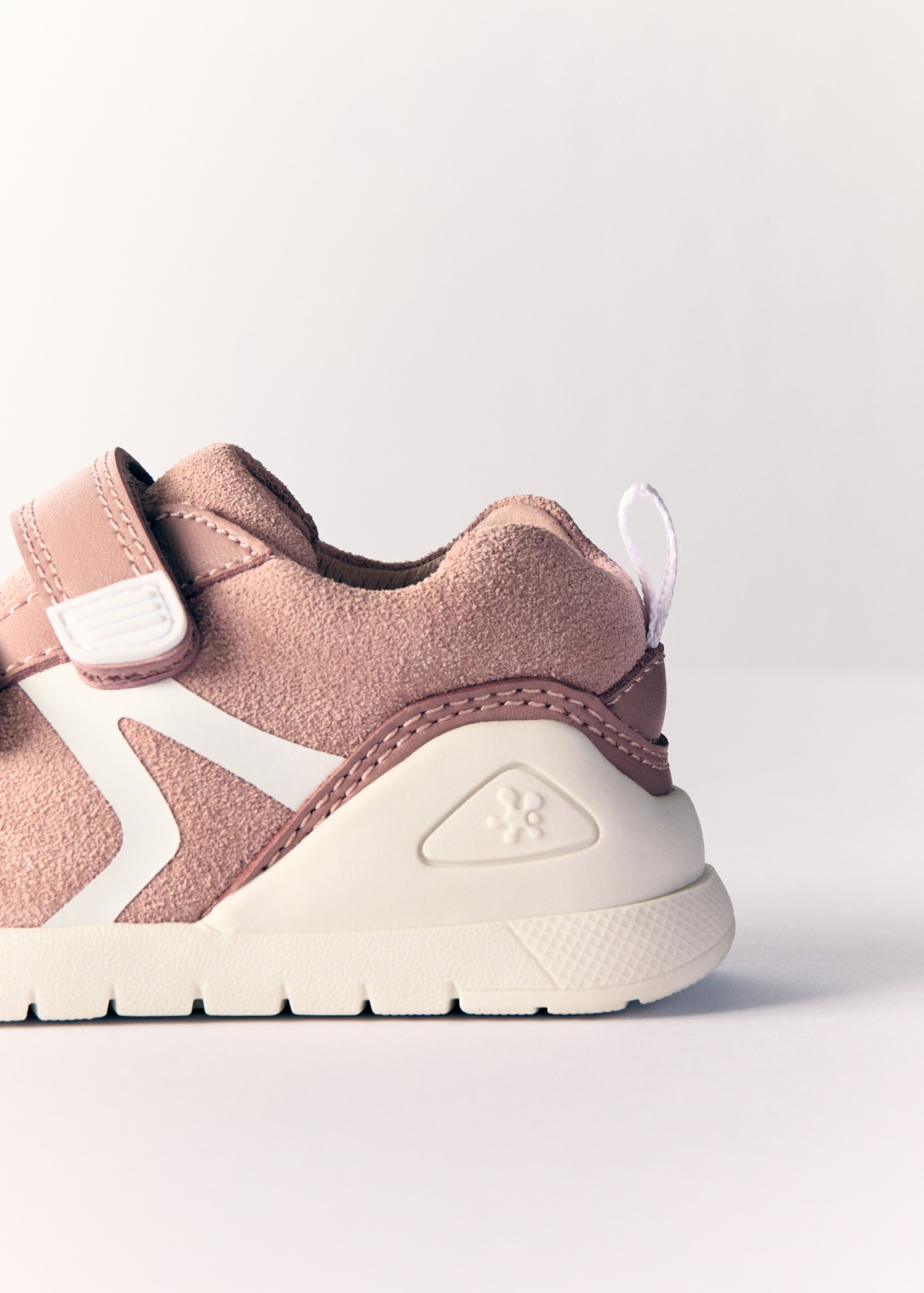 Biomecanics leather trainers - Details of the article 1, Pink. Ref: 77025156-00.