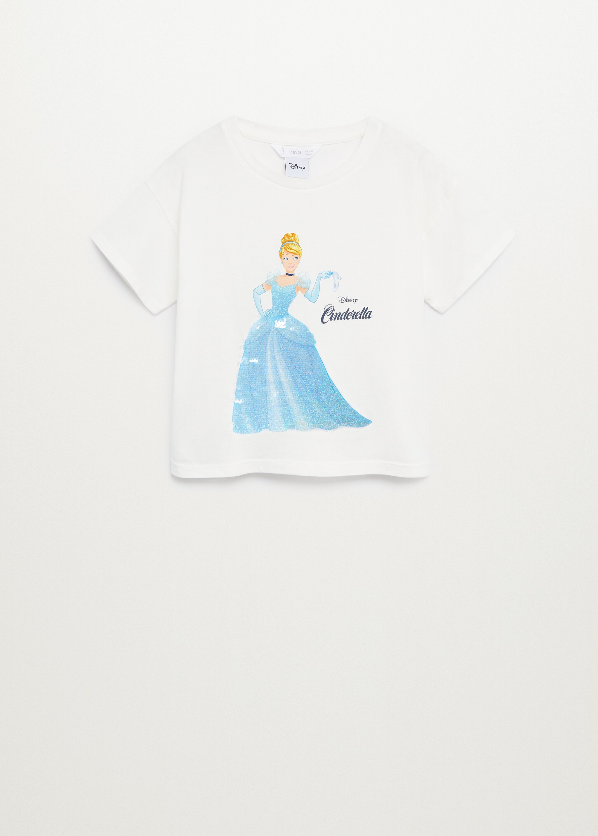Camiseta Cenicienta algodón orgánico - Artículo sin modelo