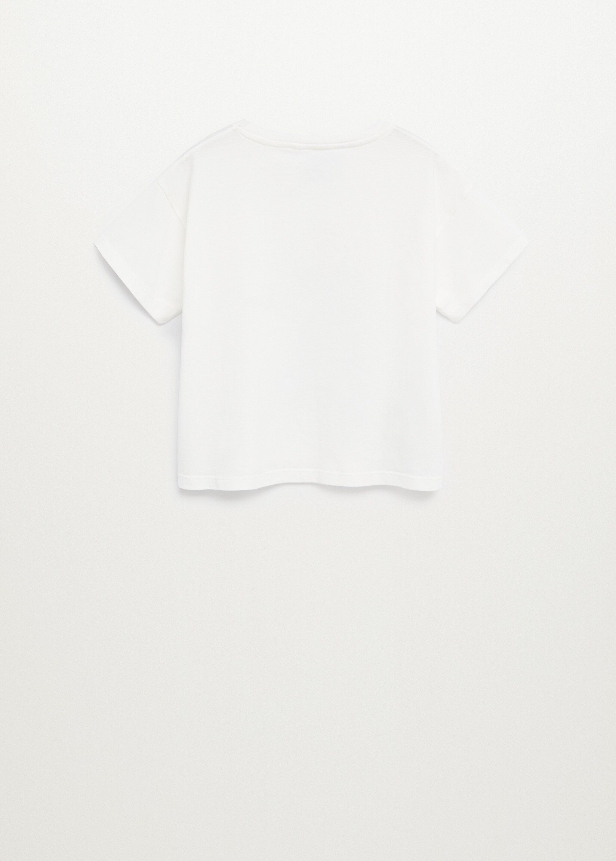 Camiseta Cenicienta algodón orgánico - Reverso del artículo