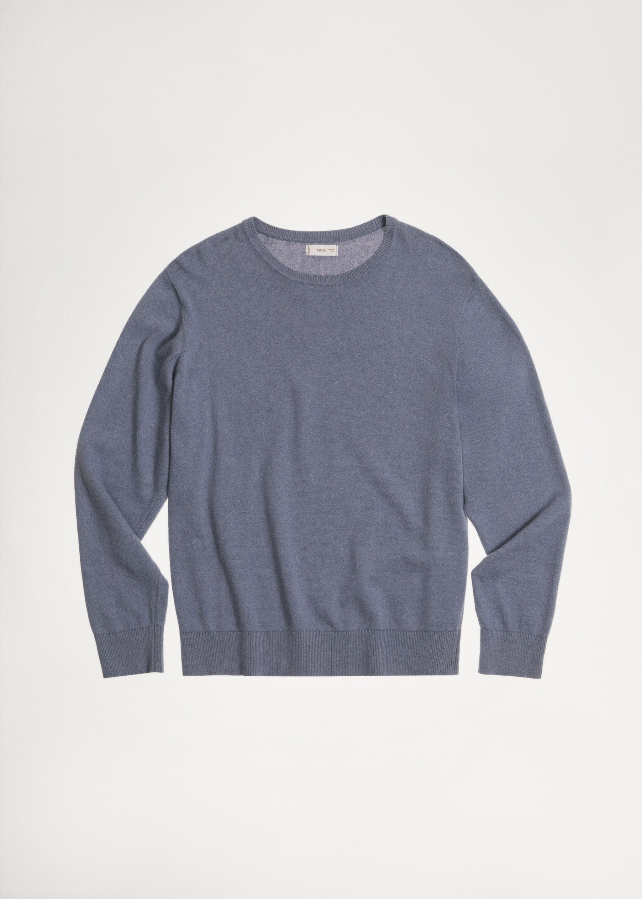 Pull-over maille col rond - Détail de l'article 7, Bleu. Ref: 77025634-00.