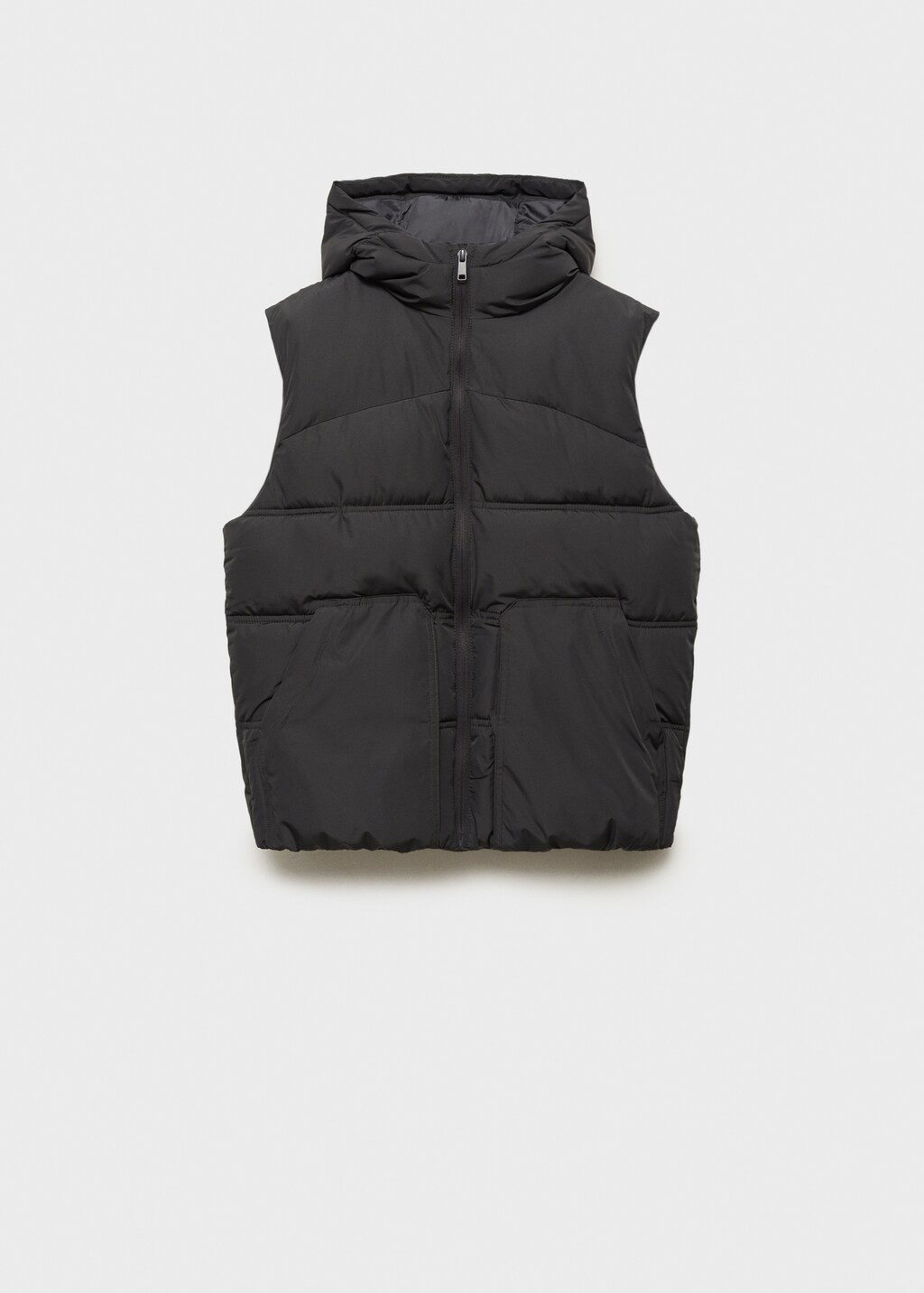 Quilted vest with hood - Teen Boy | MANGO OUTLET USA