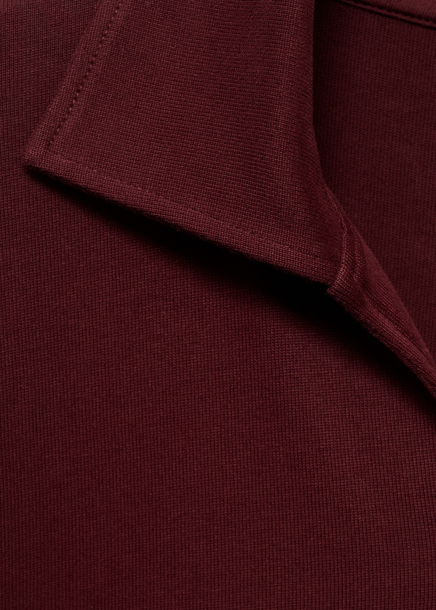 Oversized relaxed-fit polo-neck sweatshirt - Details of the article 8