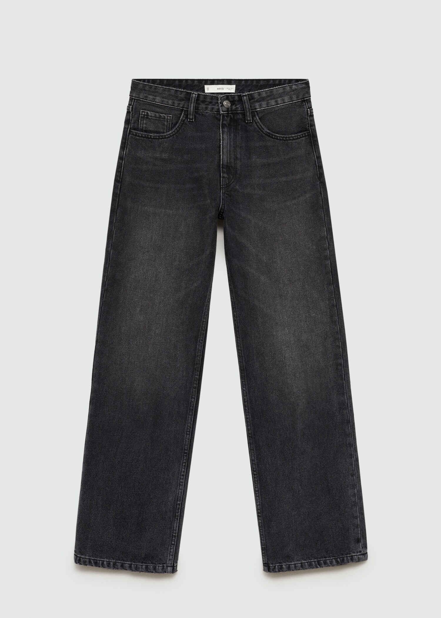 Gerade Jeans mit mittlerem Bund - Artikel ohne Model