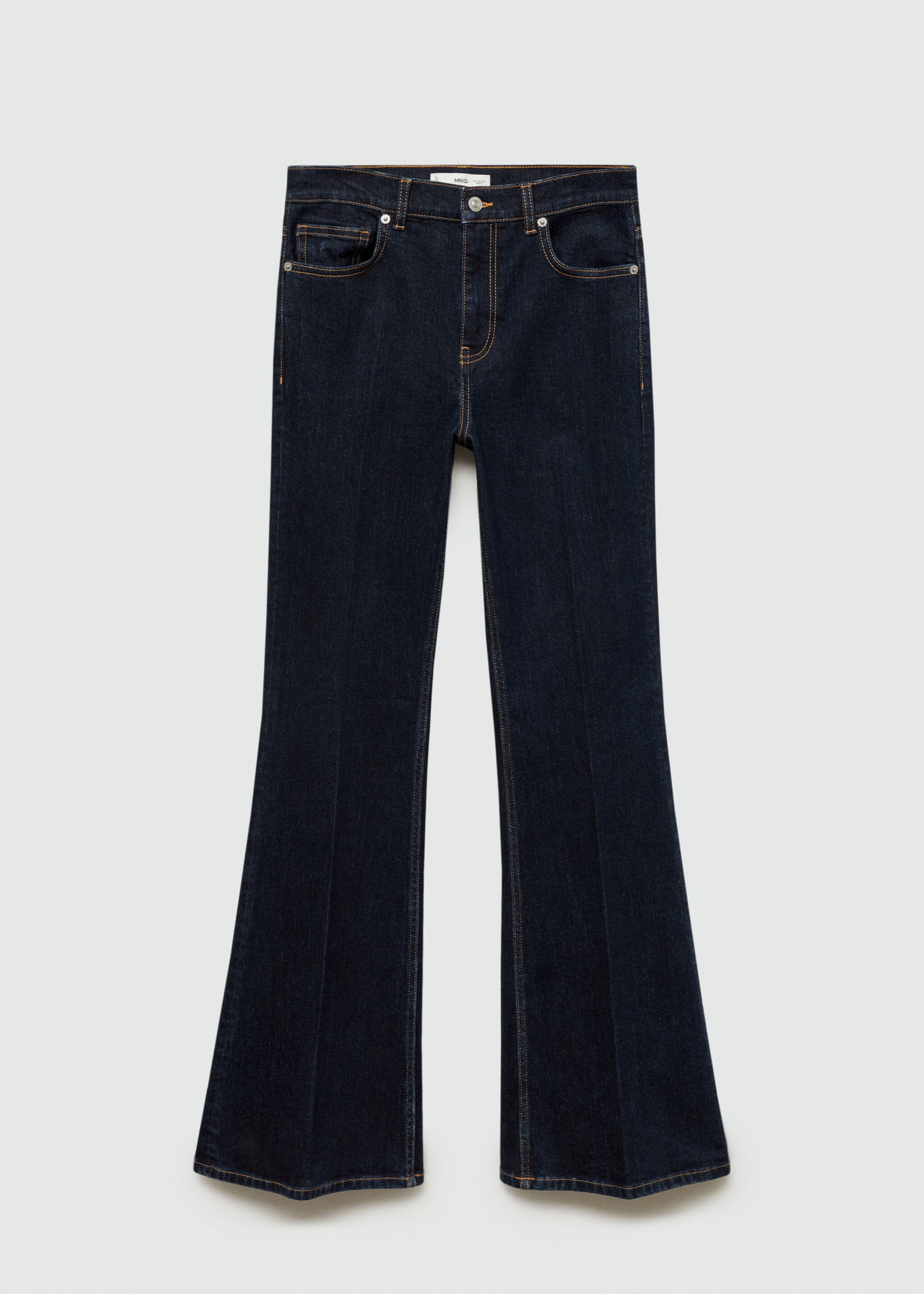 Jean Violeta flare rinse wash - Article sans modèle, Bleu. Ref: 77025657-00.
