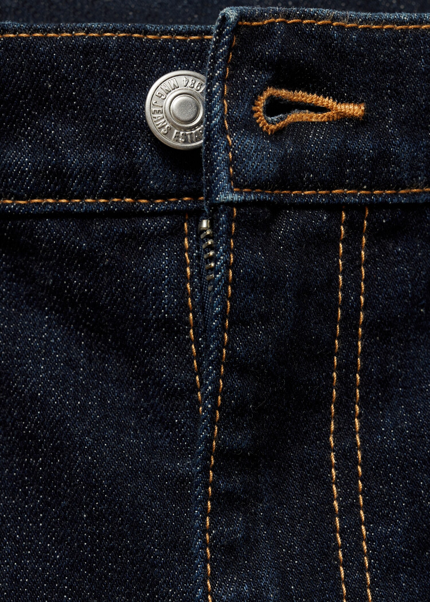 Violet rinse-wash flared jeans - Details of the article 0