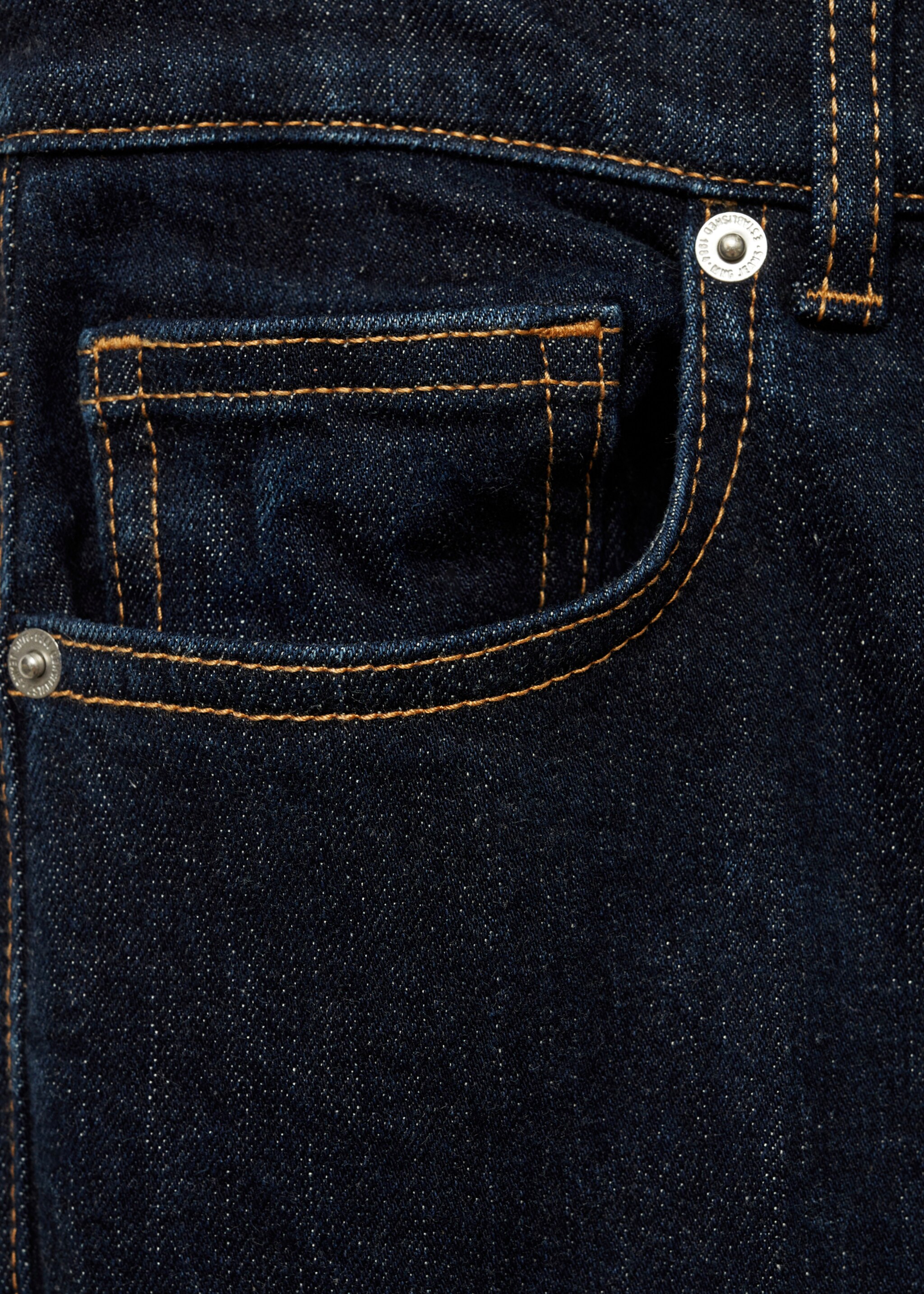 Jean Violeta flare rinse wash - Détail de l'article 8, Bleu. Ref: 77025657-00.