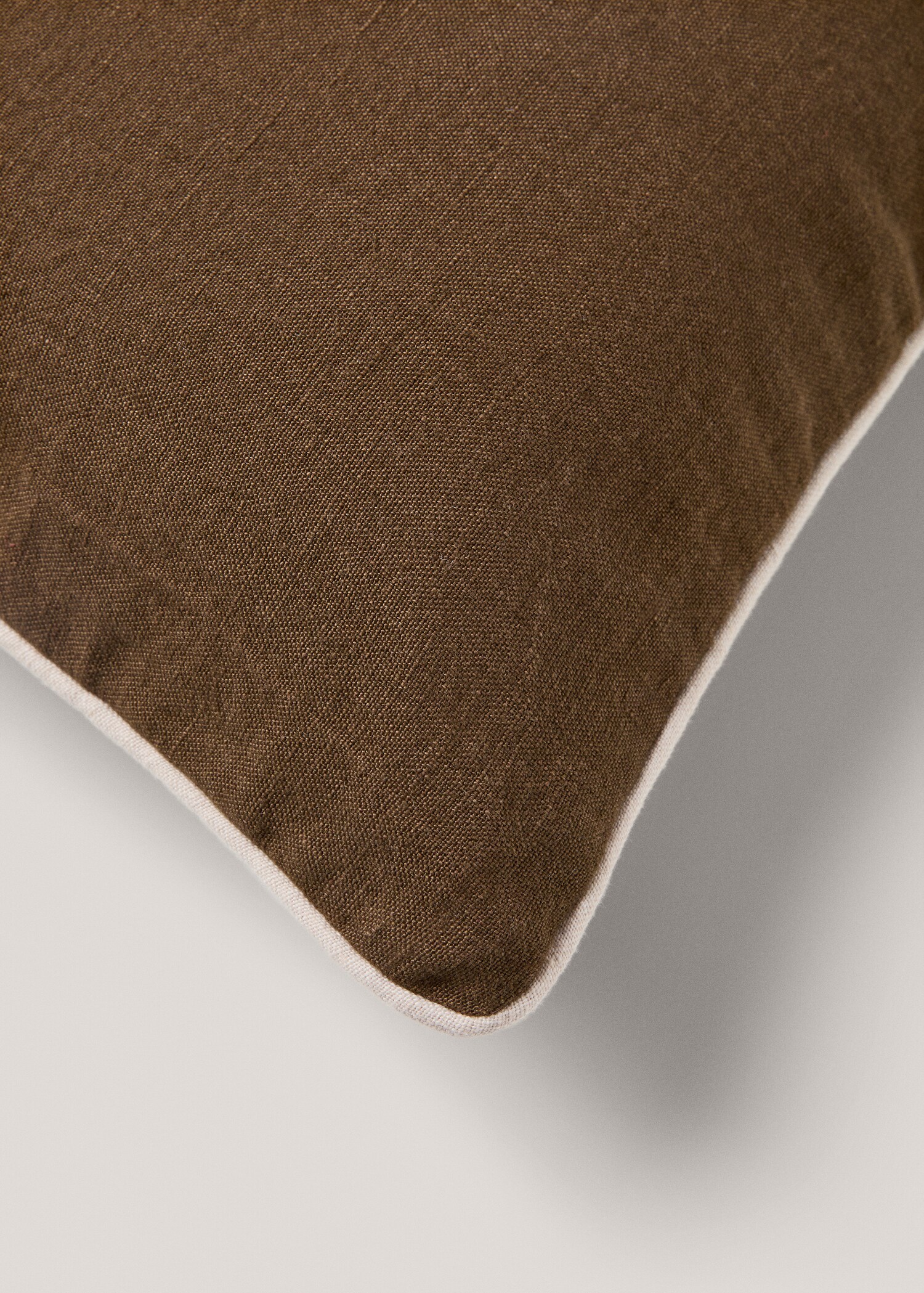 100% linen cushion cover 50x50cm - Details of the article 2