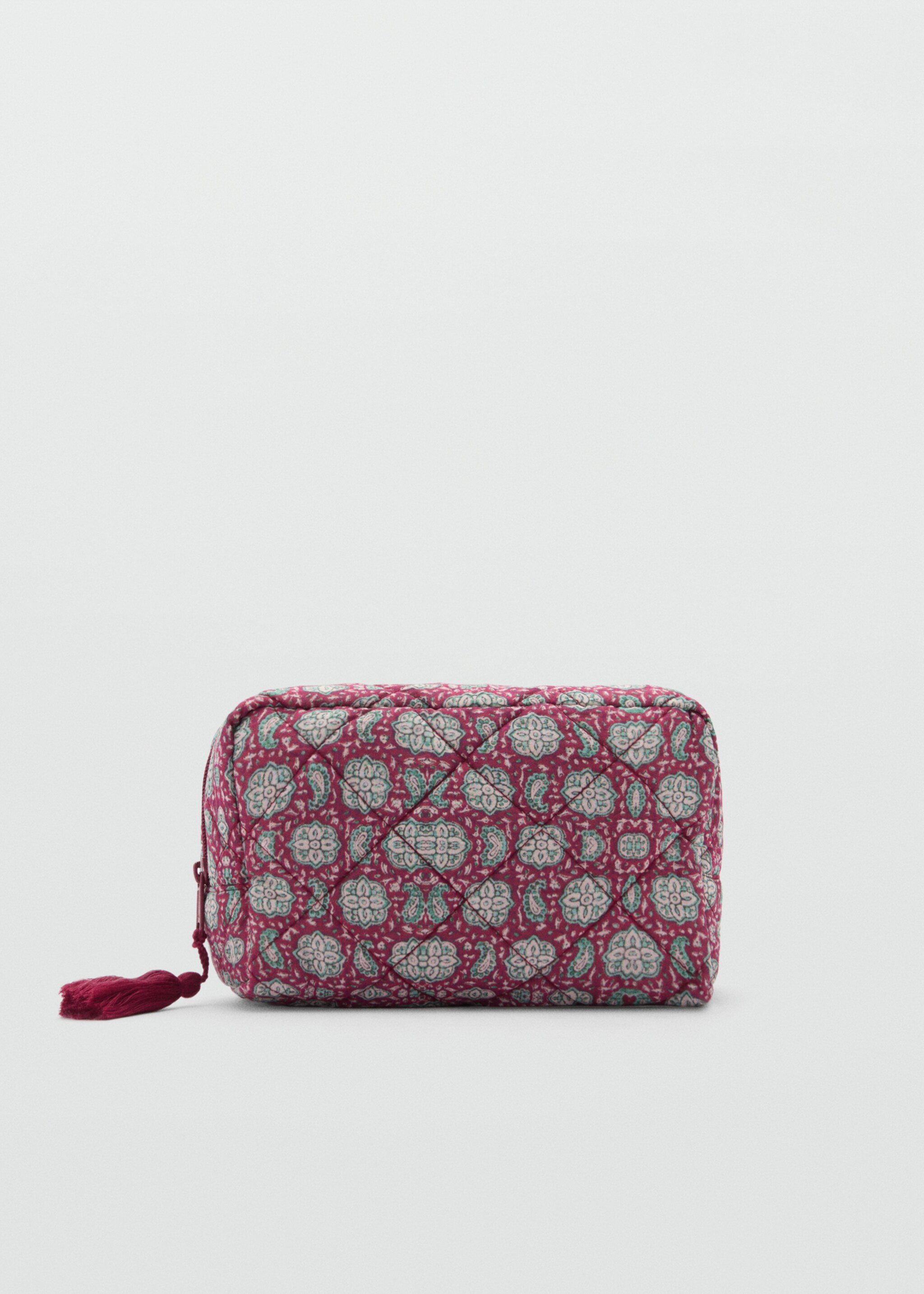 Quilted cosmetic bag - Article without model