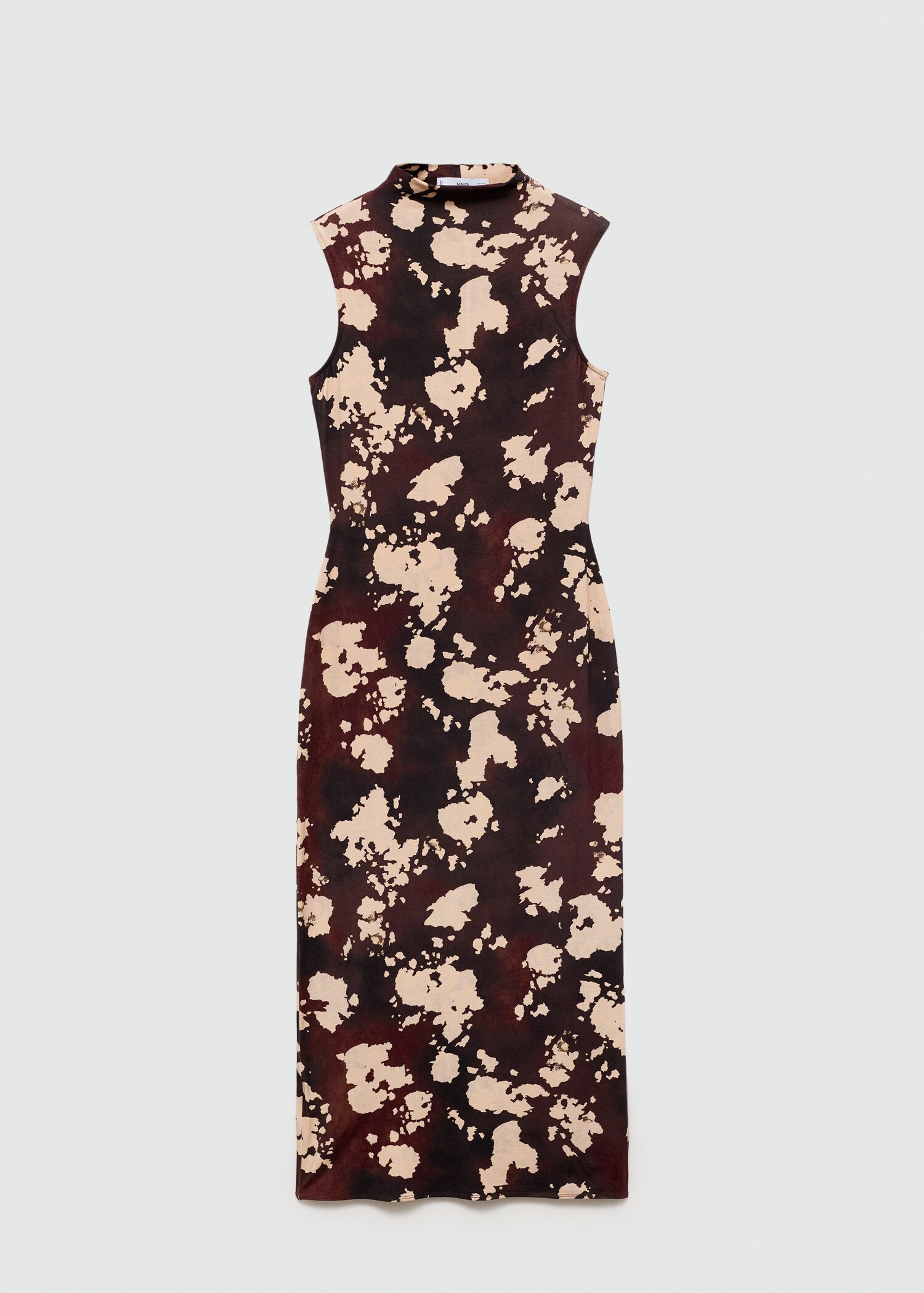 Midi printed dress - Article without model