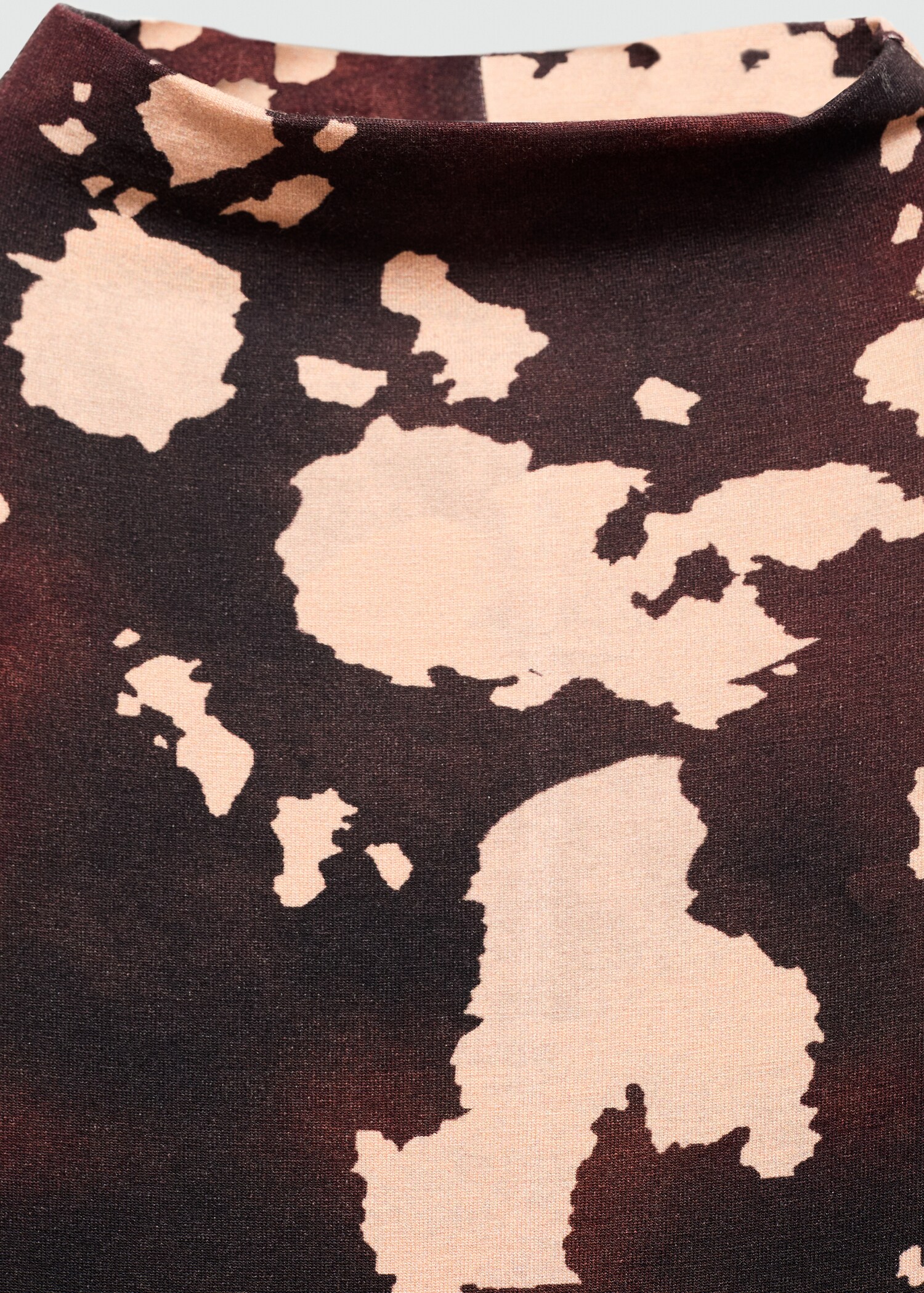 Midi printed dress - Details of the article 8