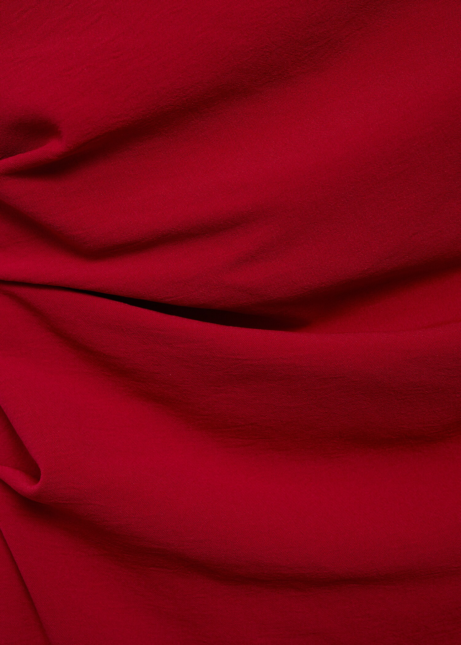 Asymmetrisches Kleid mit Raffdetails - Detail des Artikels 8