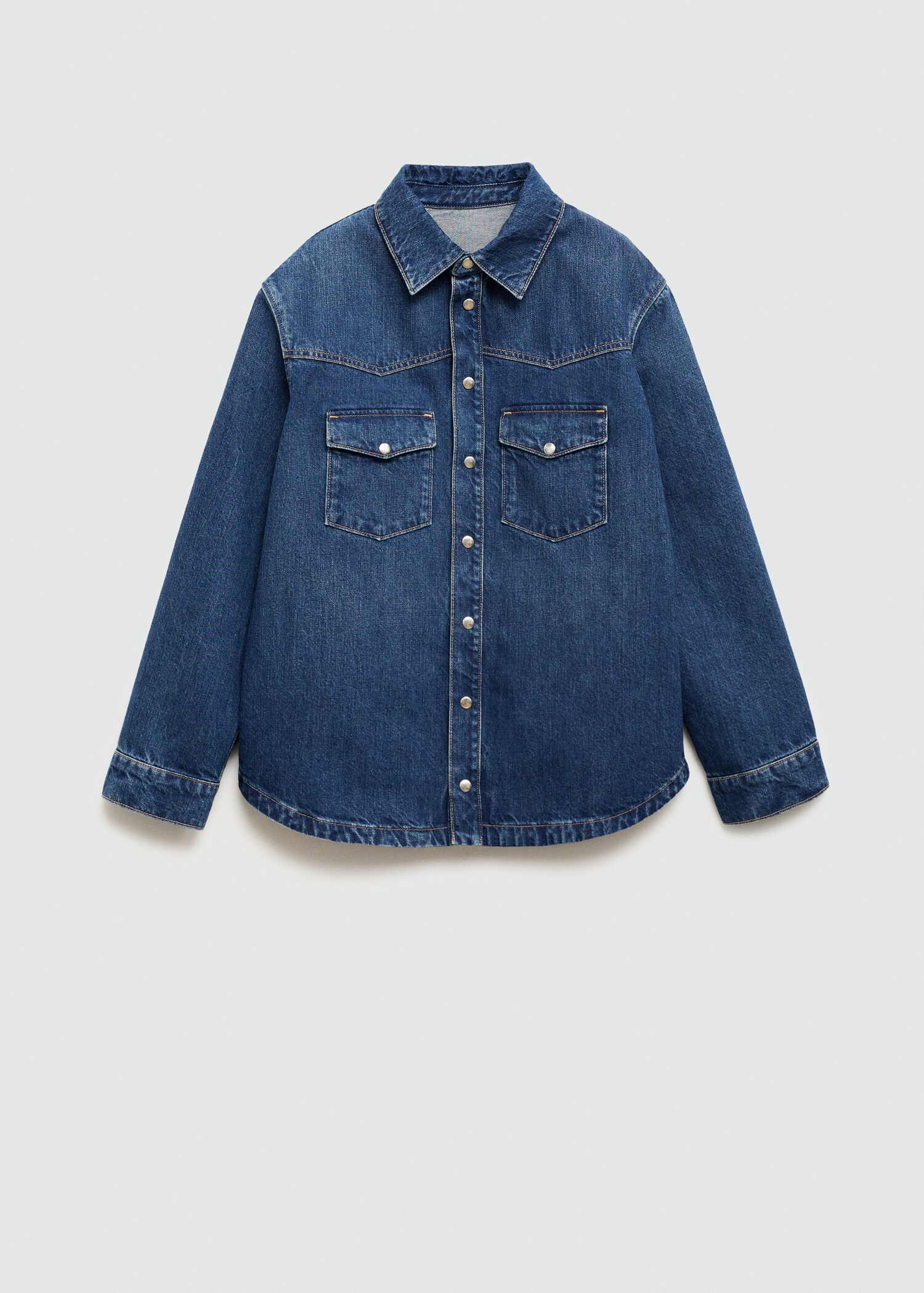 Sobrecamisa vaquera oversize - Artículo sin modelo