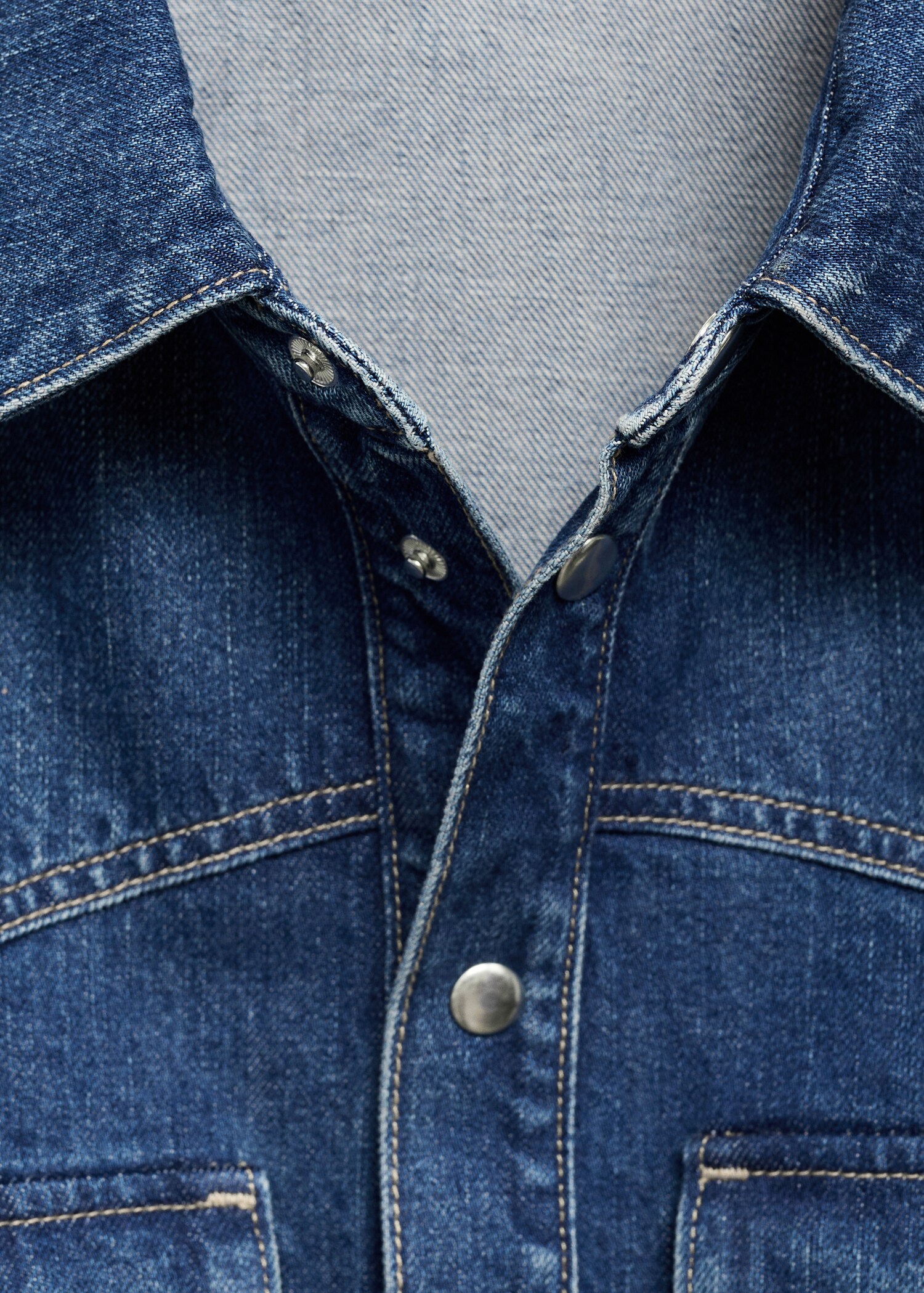 Sobrecamisa vaquera oversize - Detalle del artículo 8