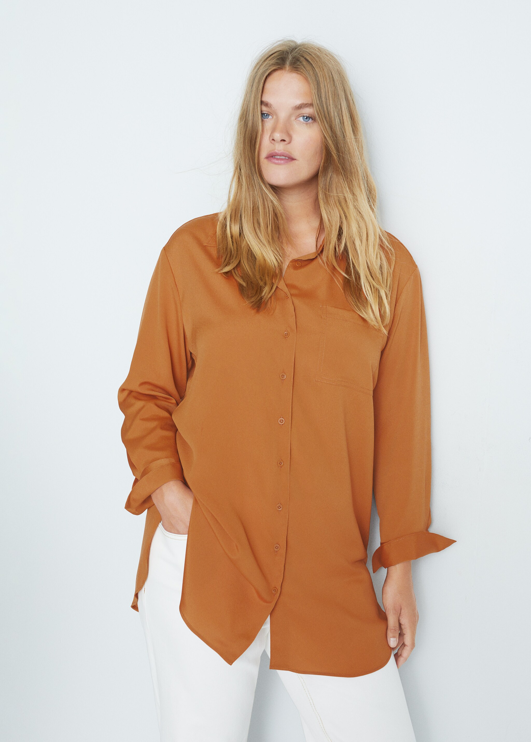 Flowy long shirt - Medium plane