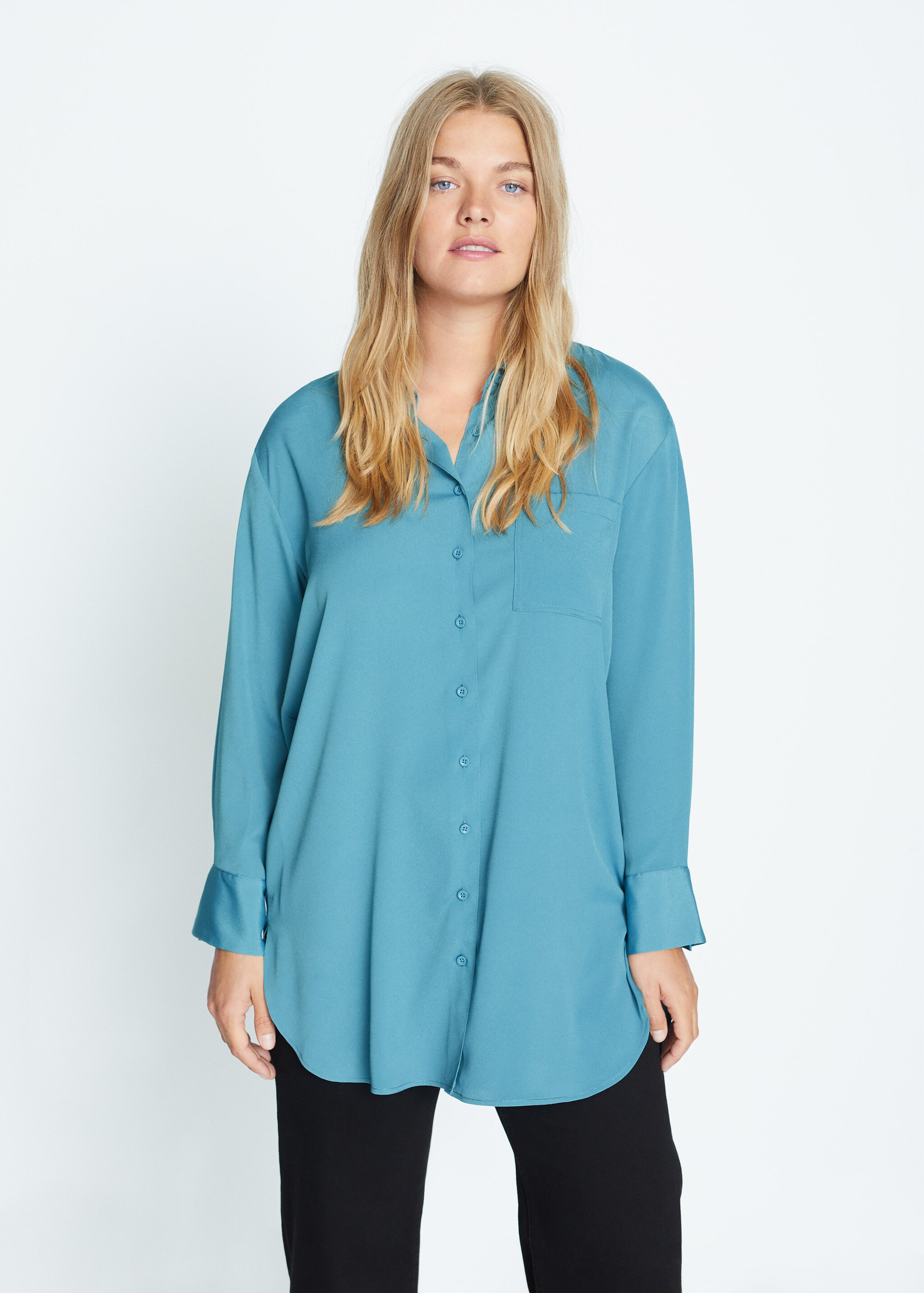 Flowy long shirt - Medium plane