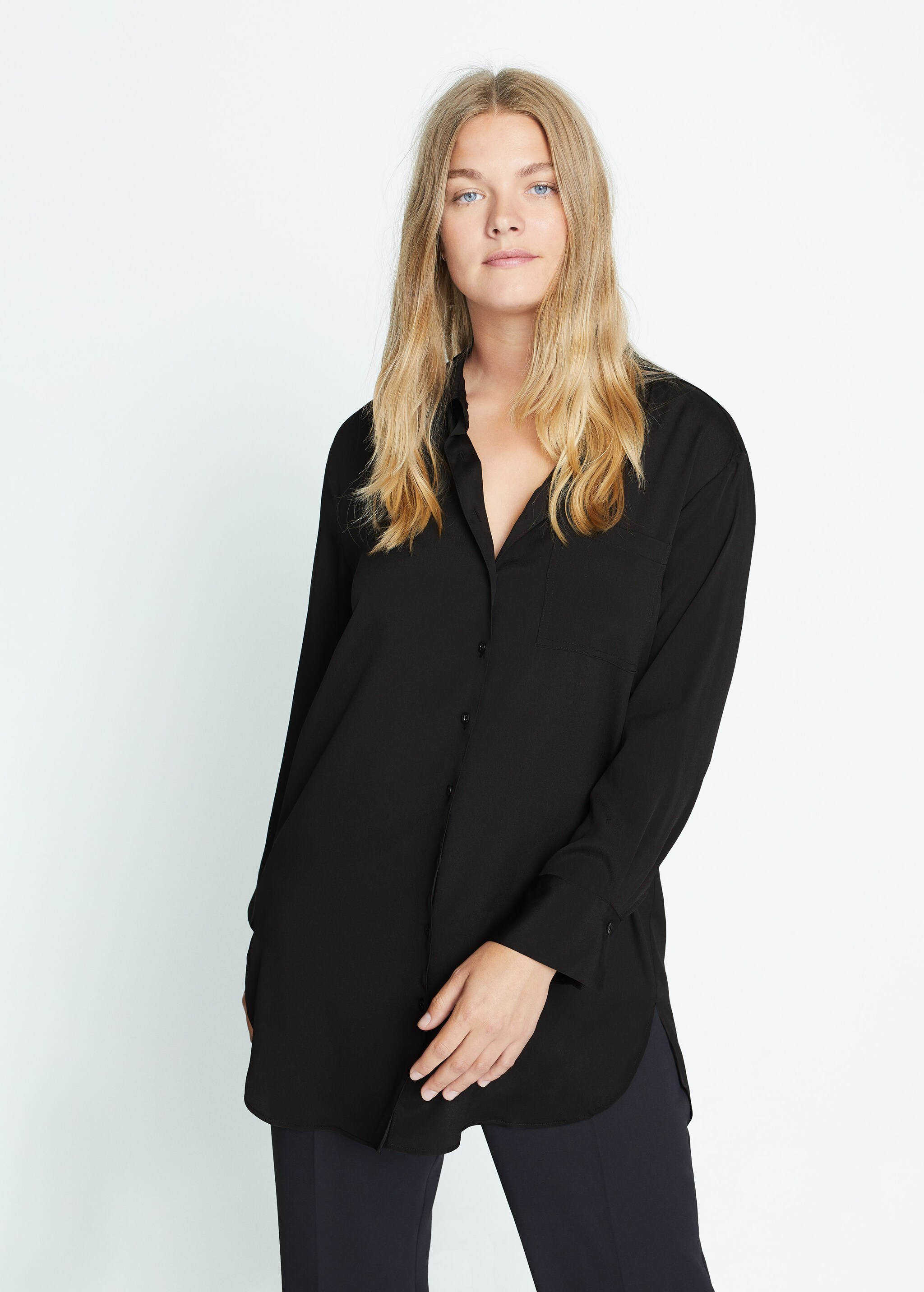 Flowy long shirt - Medium plane
