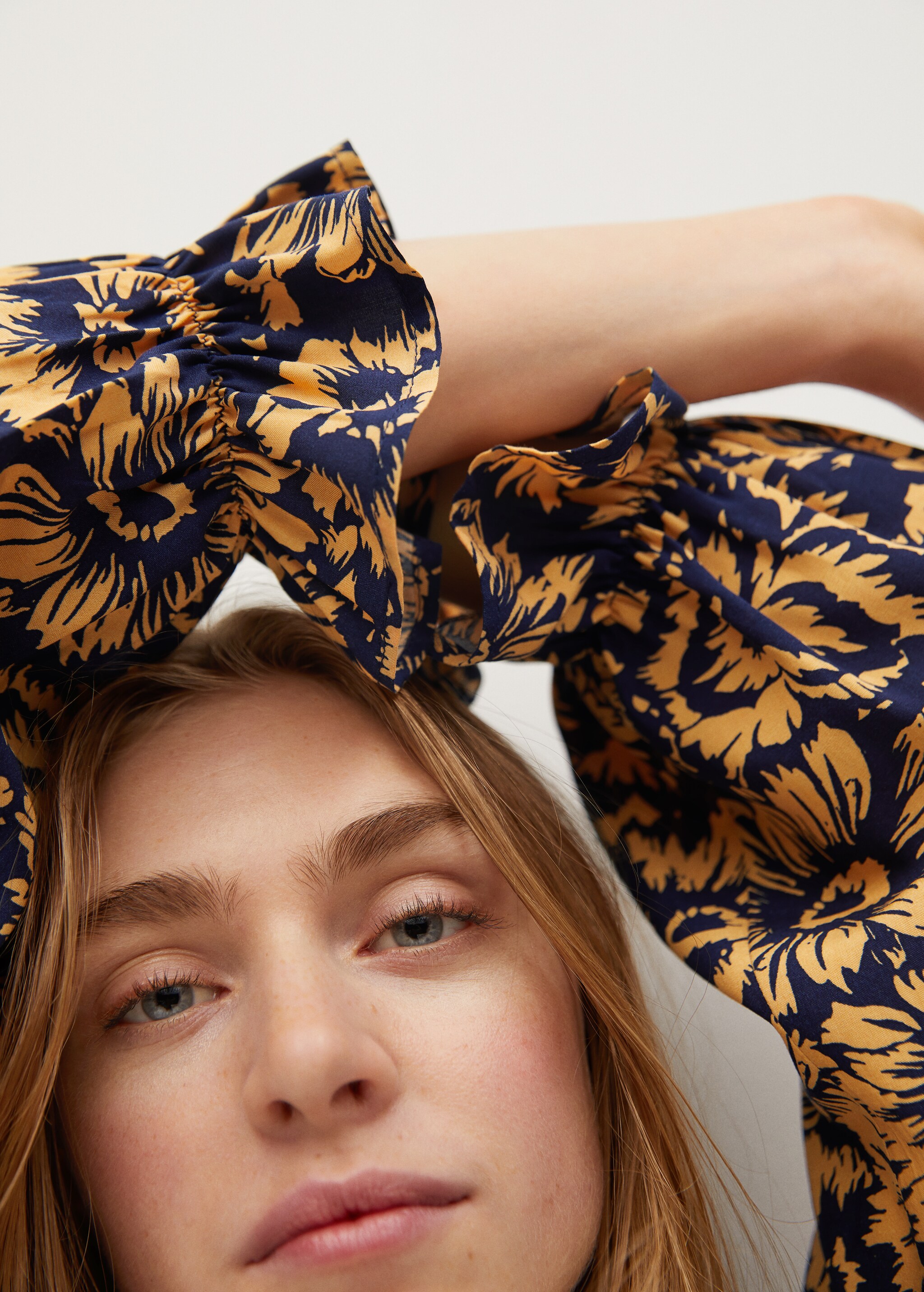 Vestido largo estampado - Detalle del artículo 3
