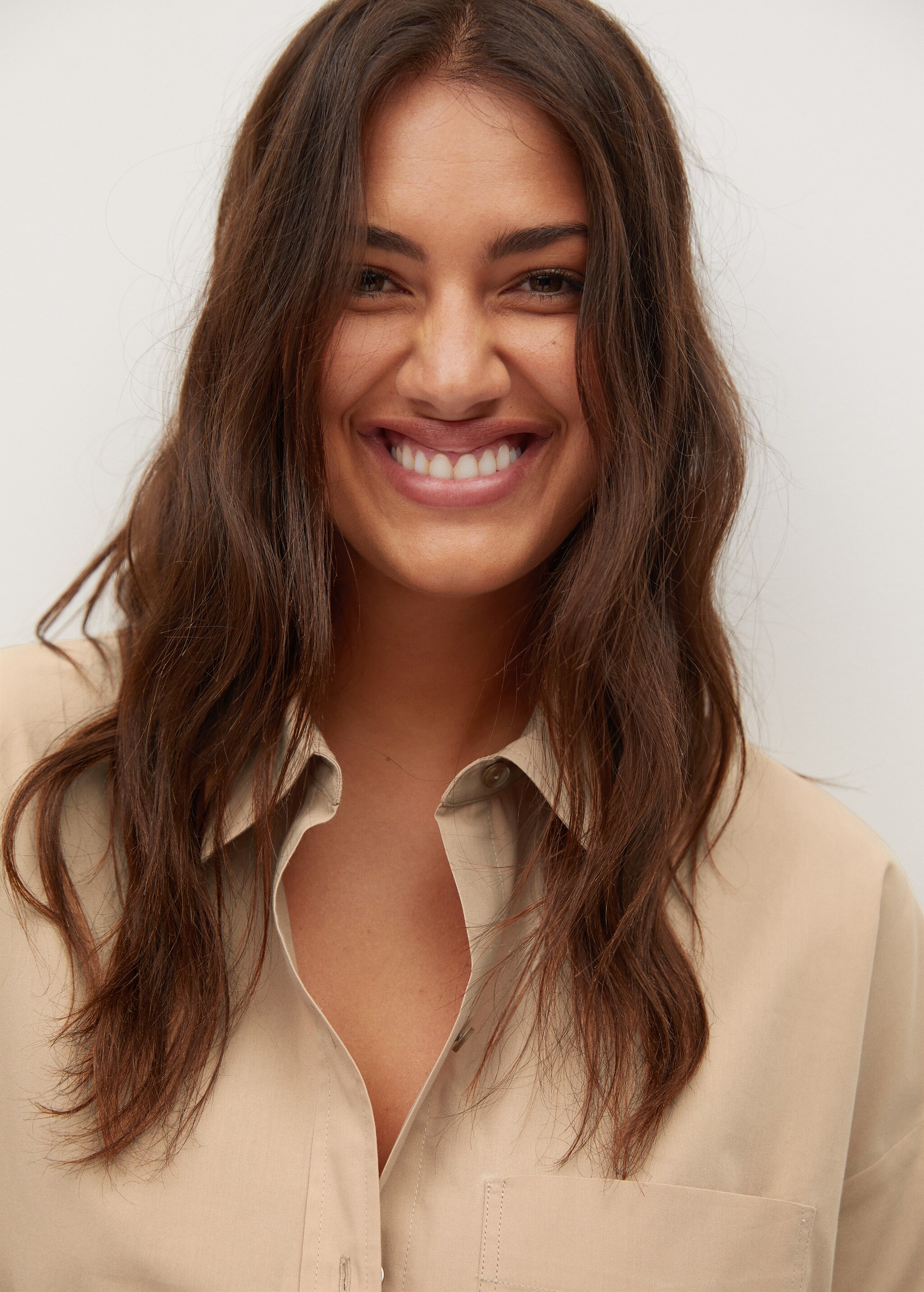 Lange katoenen blouse - Detail van het artikel 1