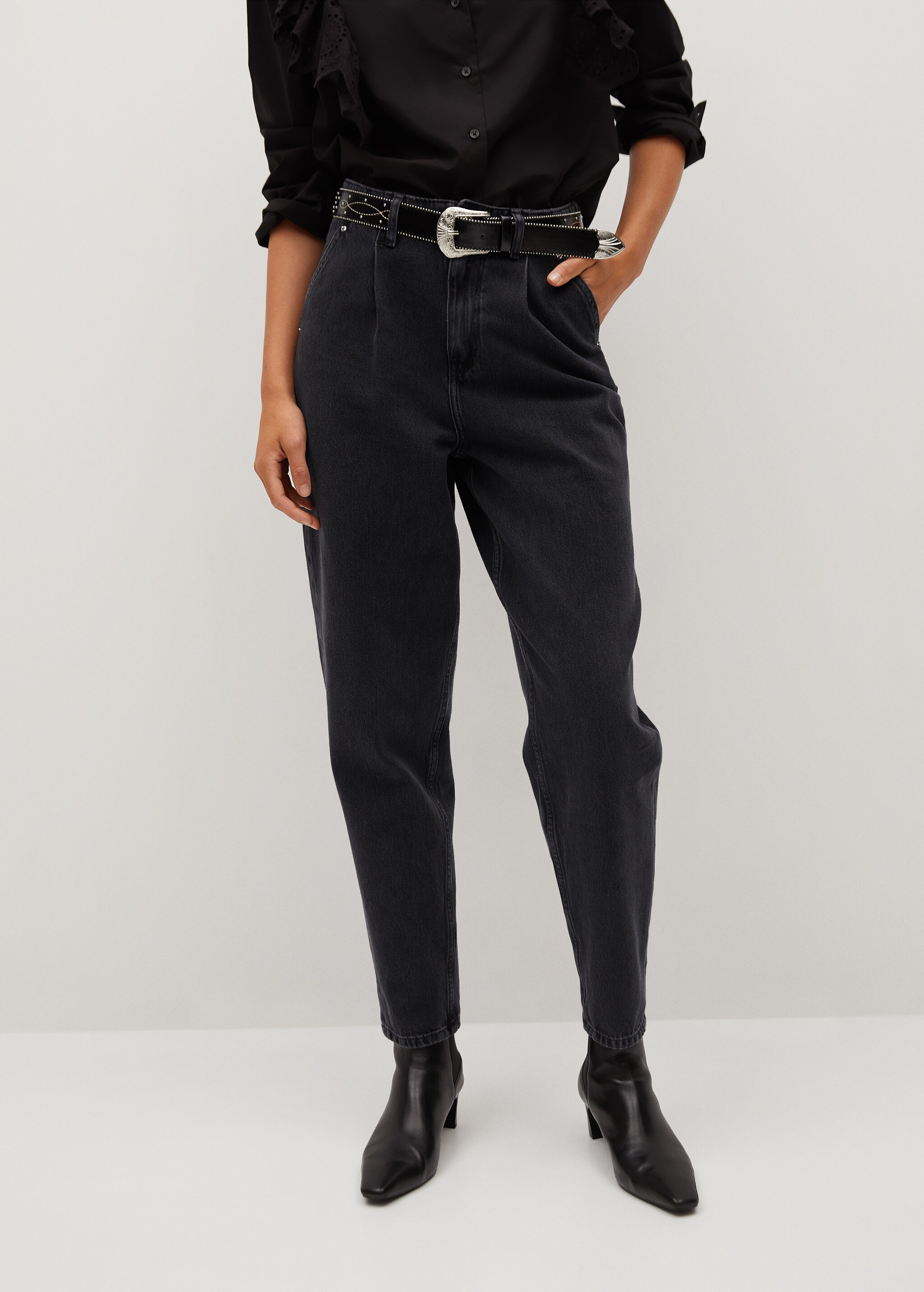 Dart slouchy jeans - Medium plane