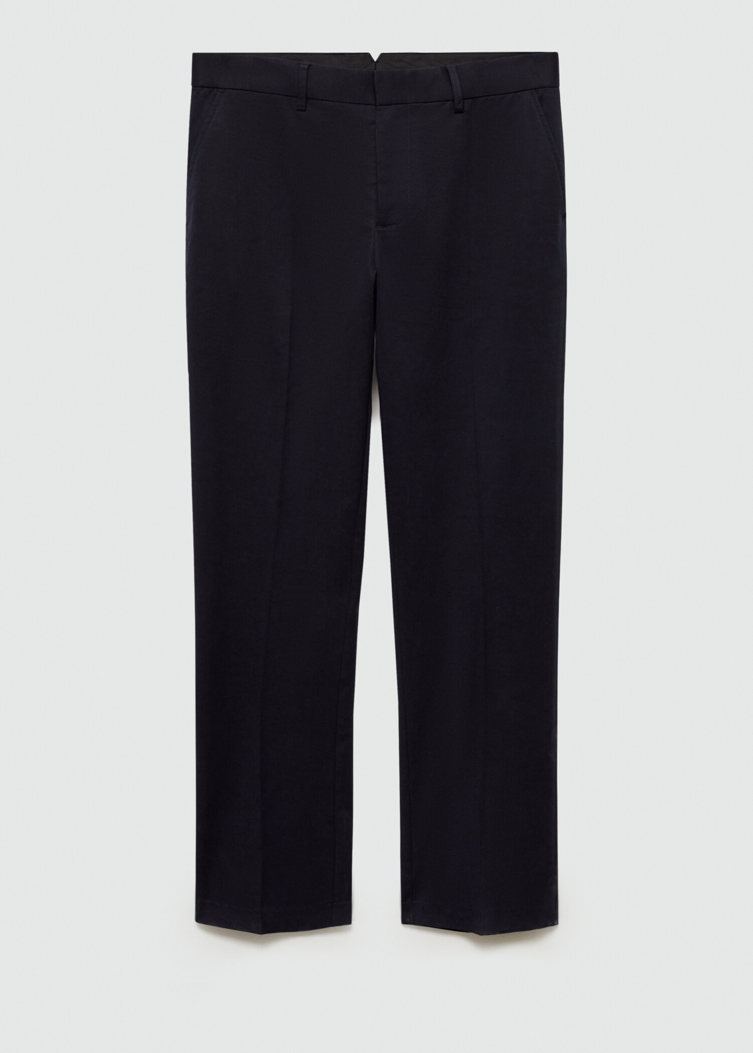 Pantalons regular fit cotó tencel - Article sense model