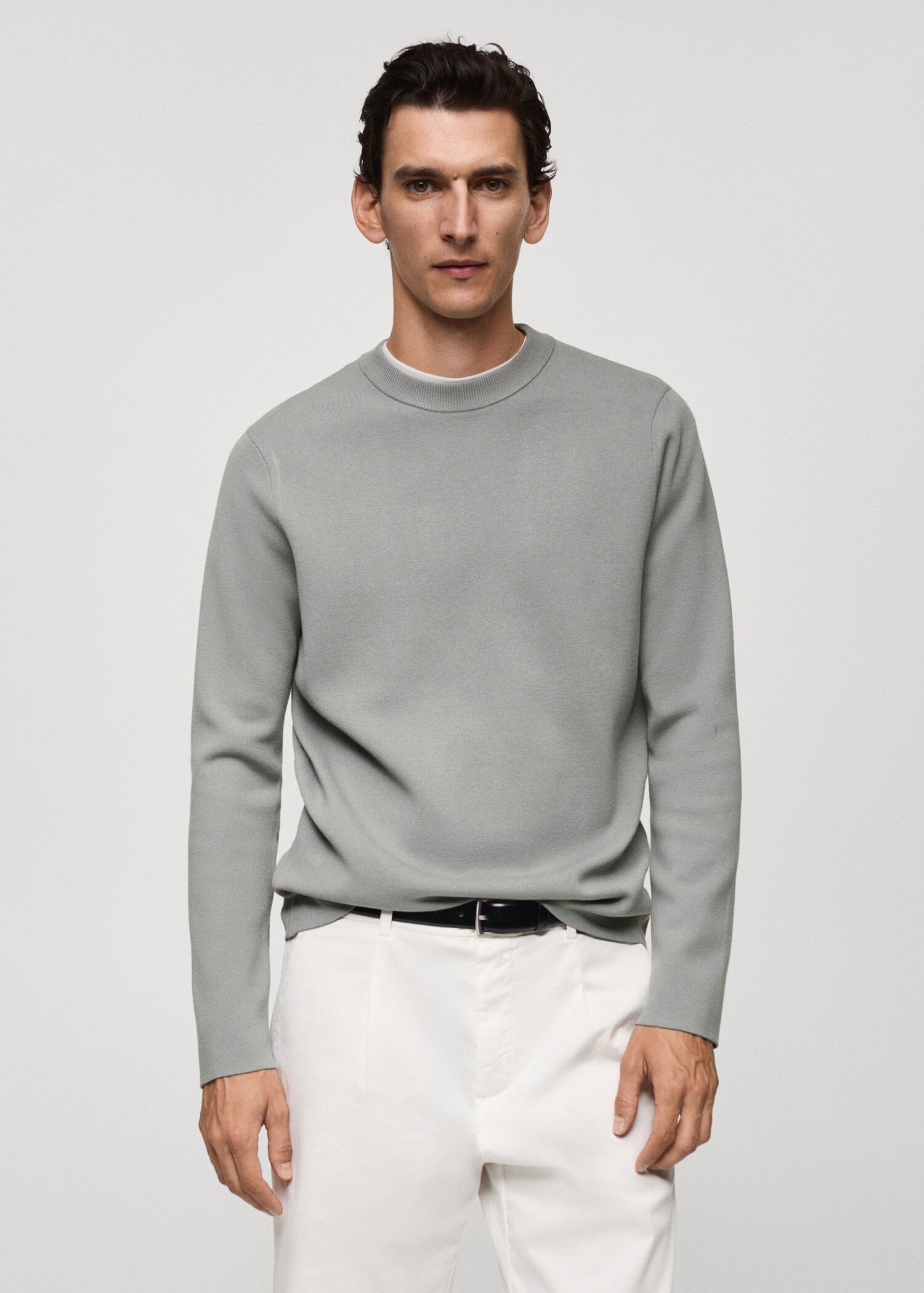 Jersei punt mitjà regular fit - Pla mig