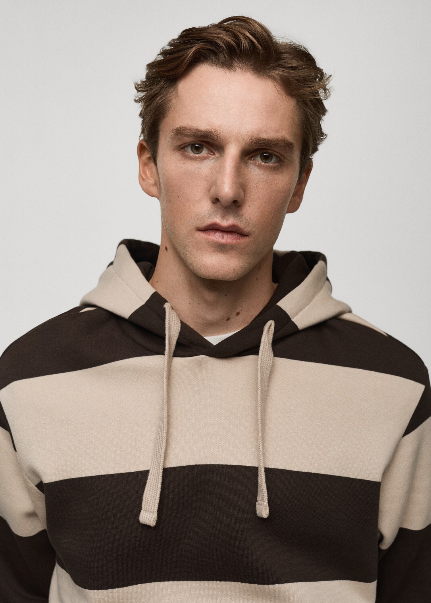 Sudadera rayas capucha - Detalle del artículo 1