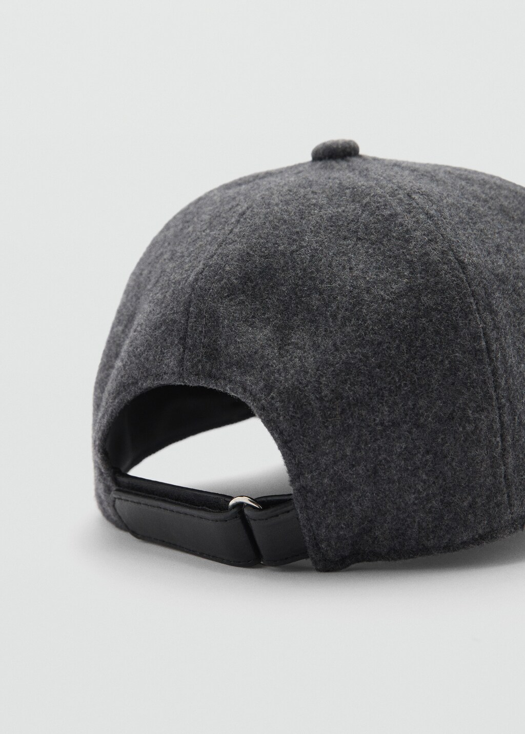 Wool-blend cap - Men | MANGO OUTLET USA