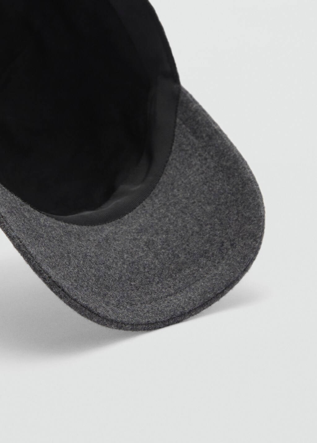 美品　louren melange wool cap black ESBez_Wool_Cap-Accessories-