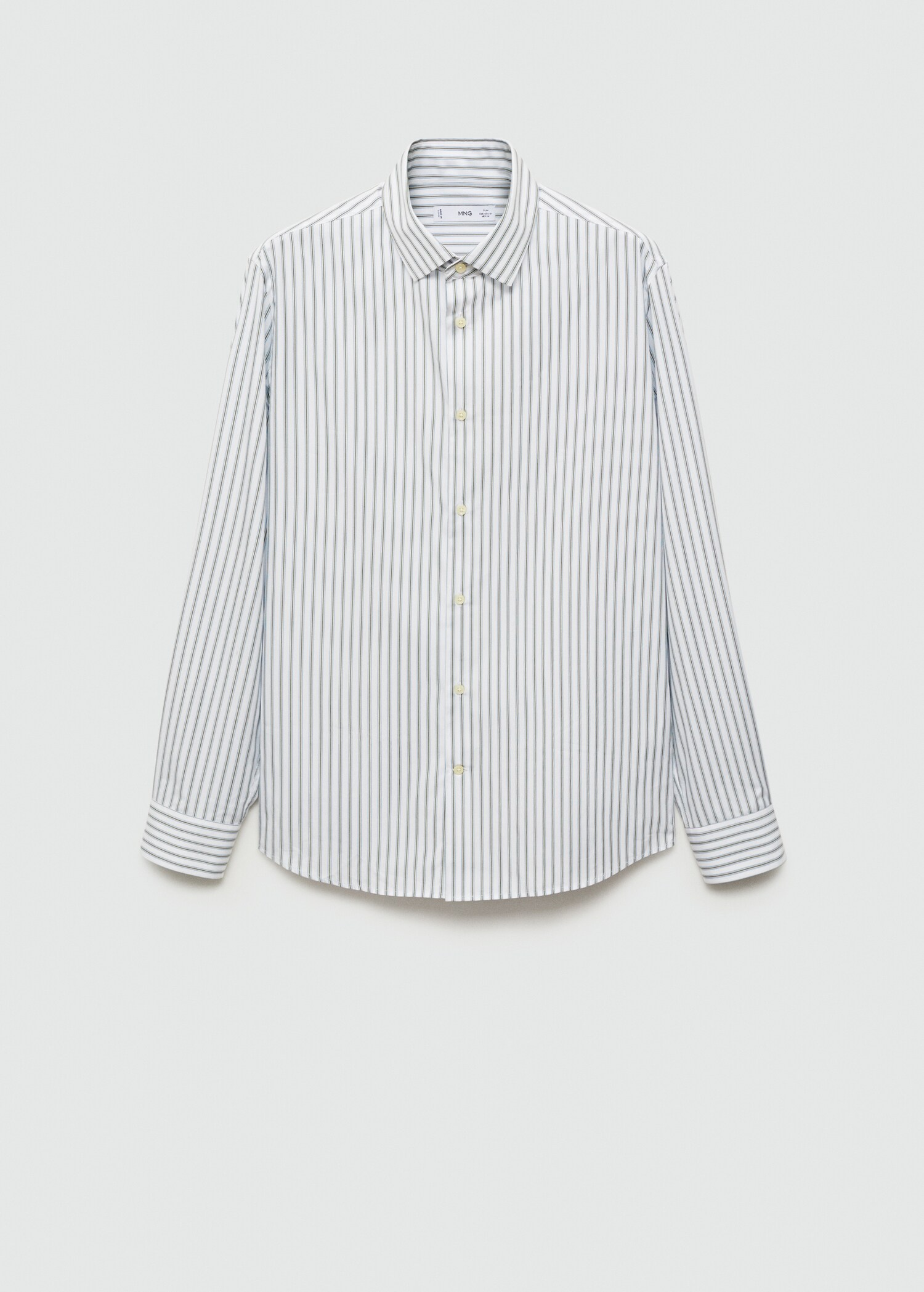 Camisa slim fit algodón rayas - Artículo sin modelo