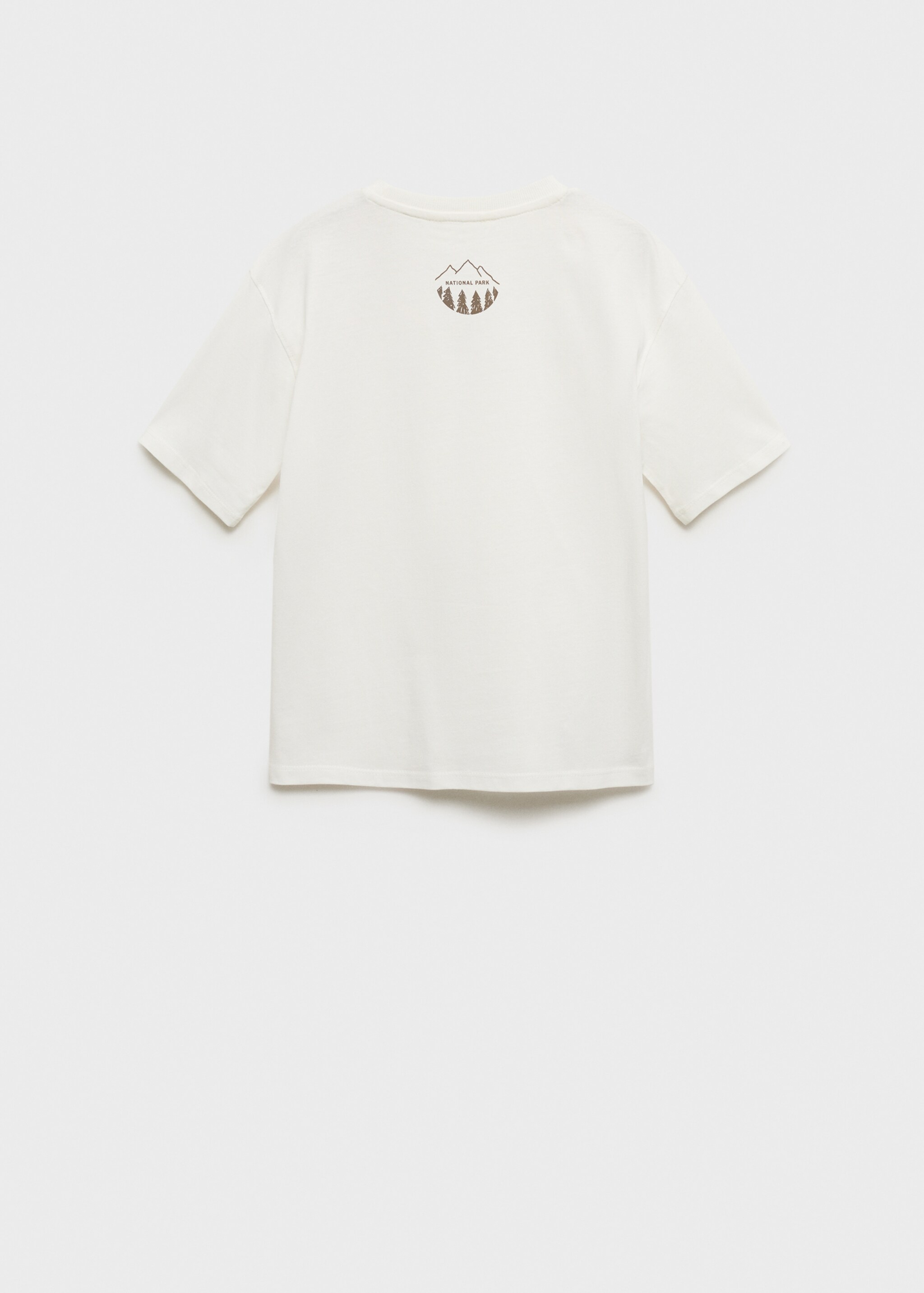 Camiseta algodón estampado - Reverso del artículo