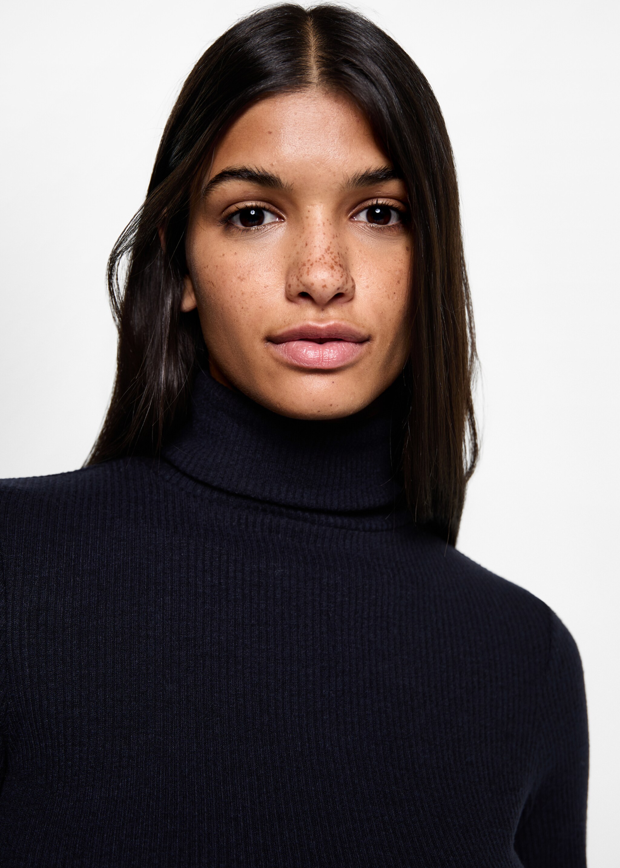 Vestit coll alt - Detall de l'article 1, Blau marí fosc. Ref: 77025986-00.