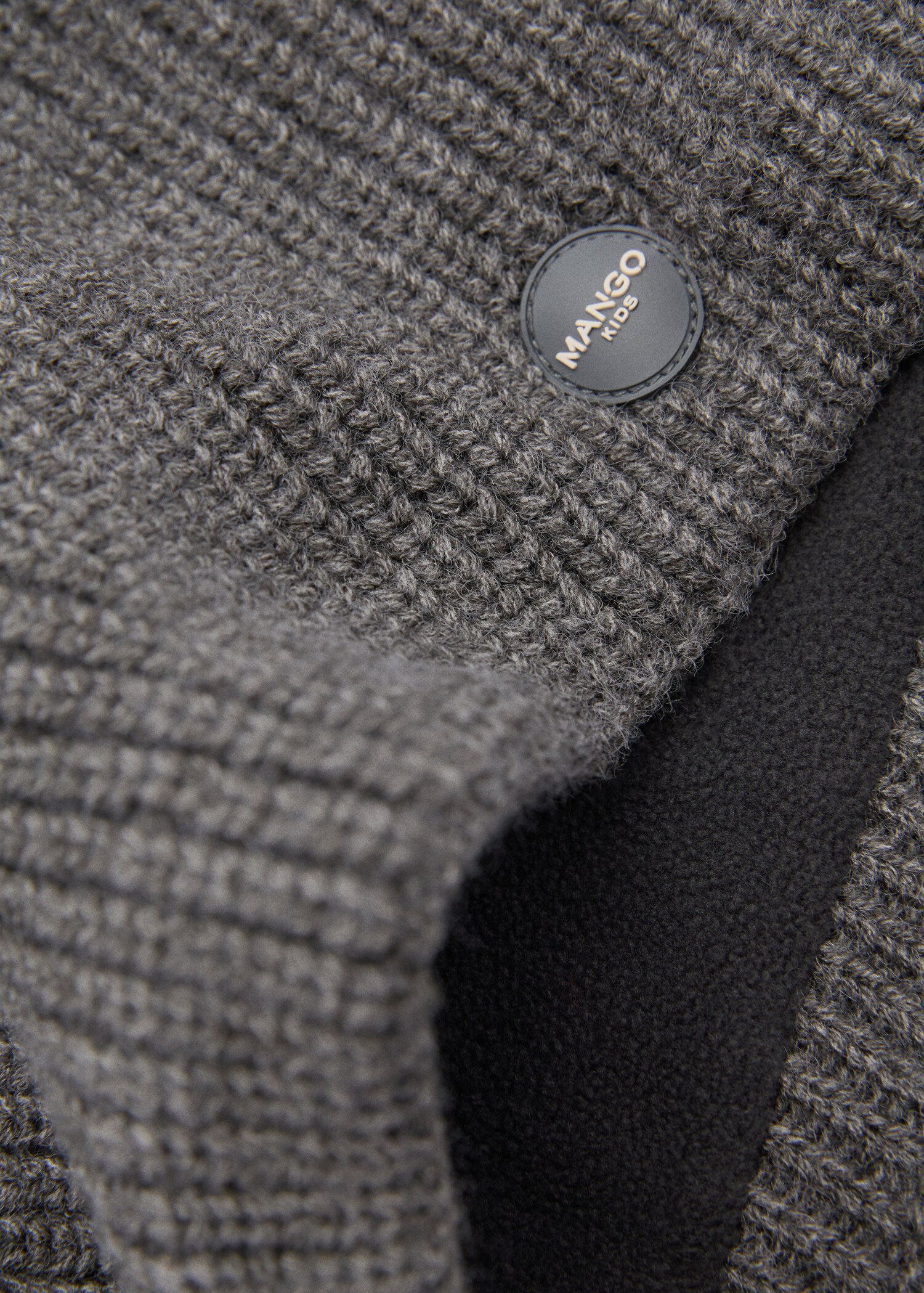 Strickschal - Mittlere Ansicht