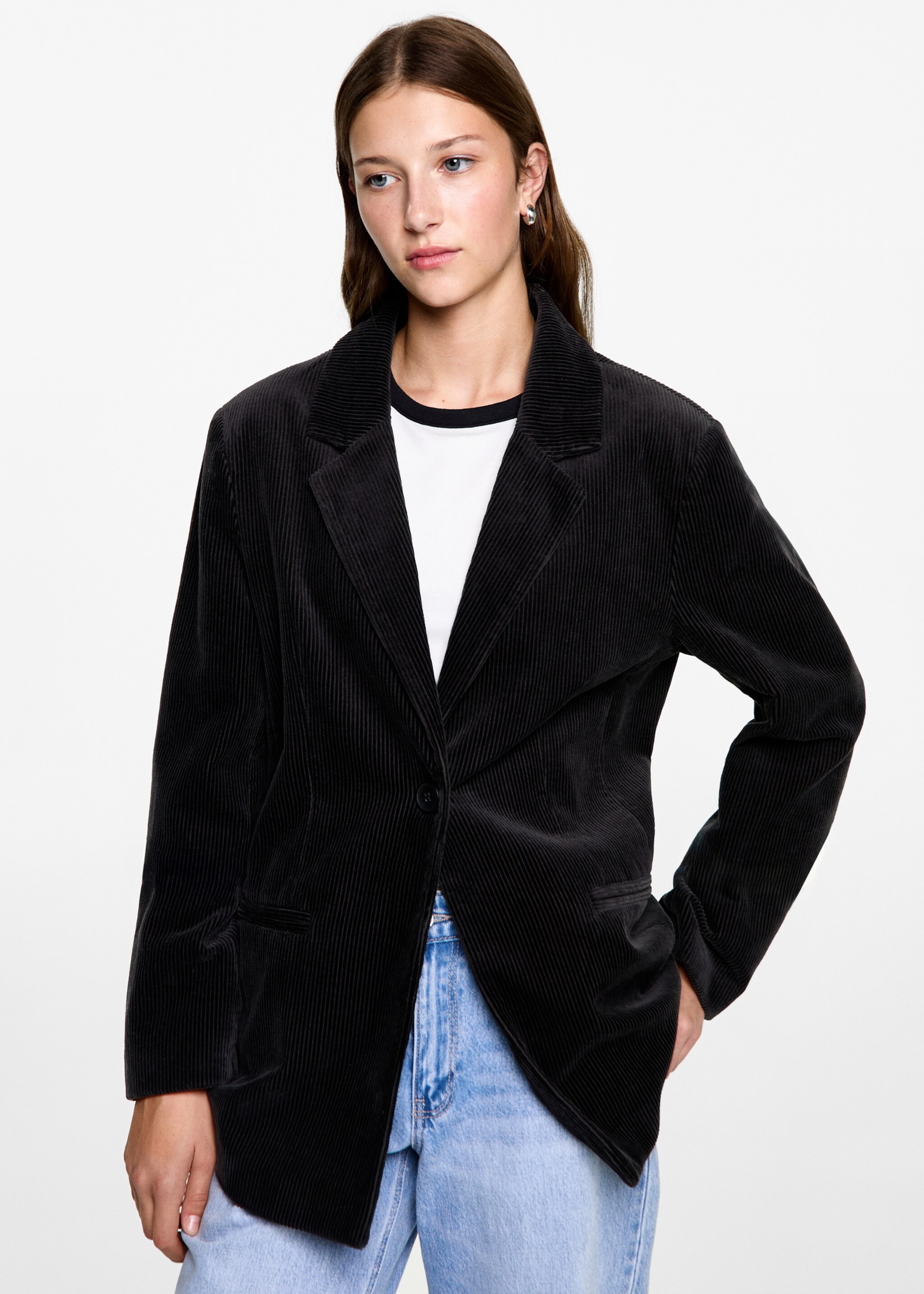 Americana pana - Pla mig, Gris antracita. Ref: 77026001-00.