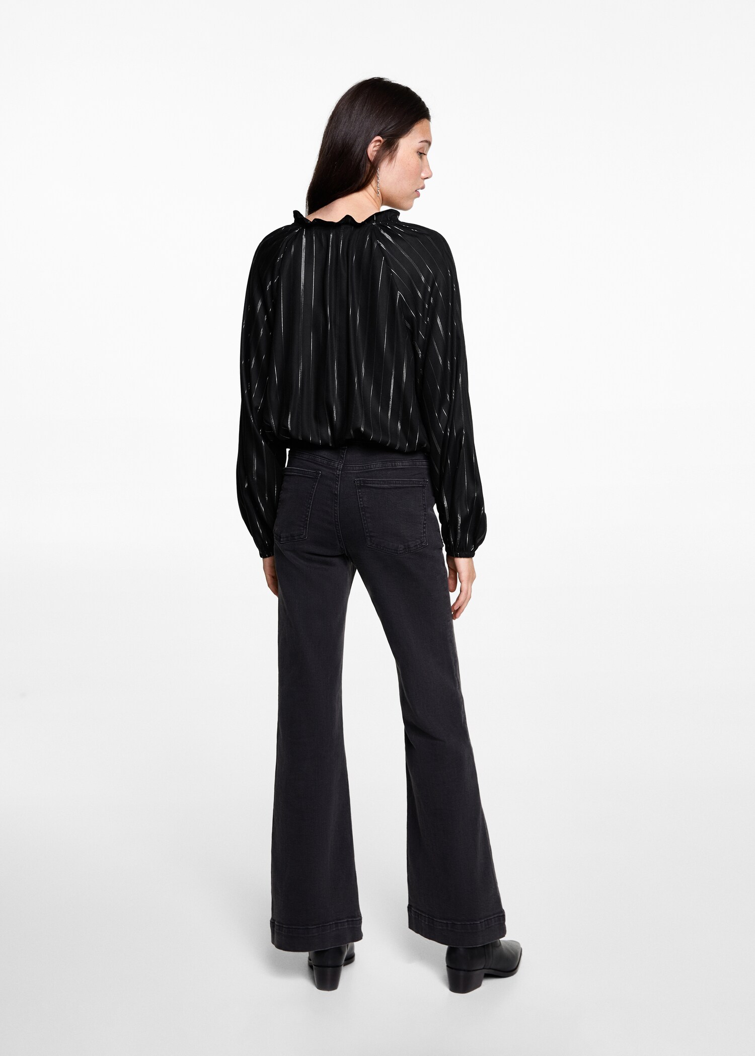 Blusa lúrex rayas - Reverso del artículo