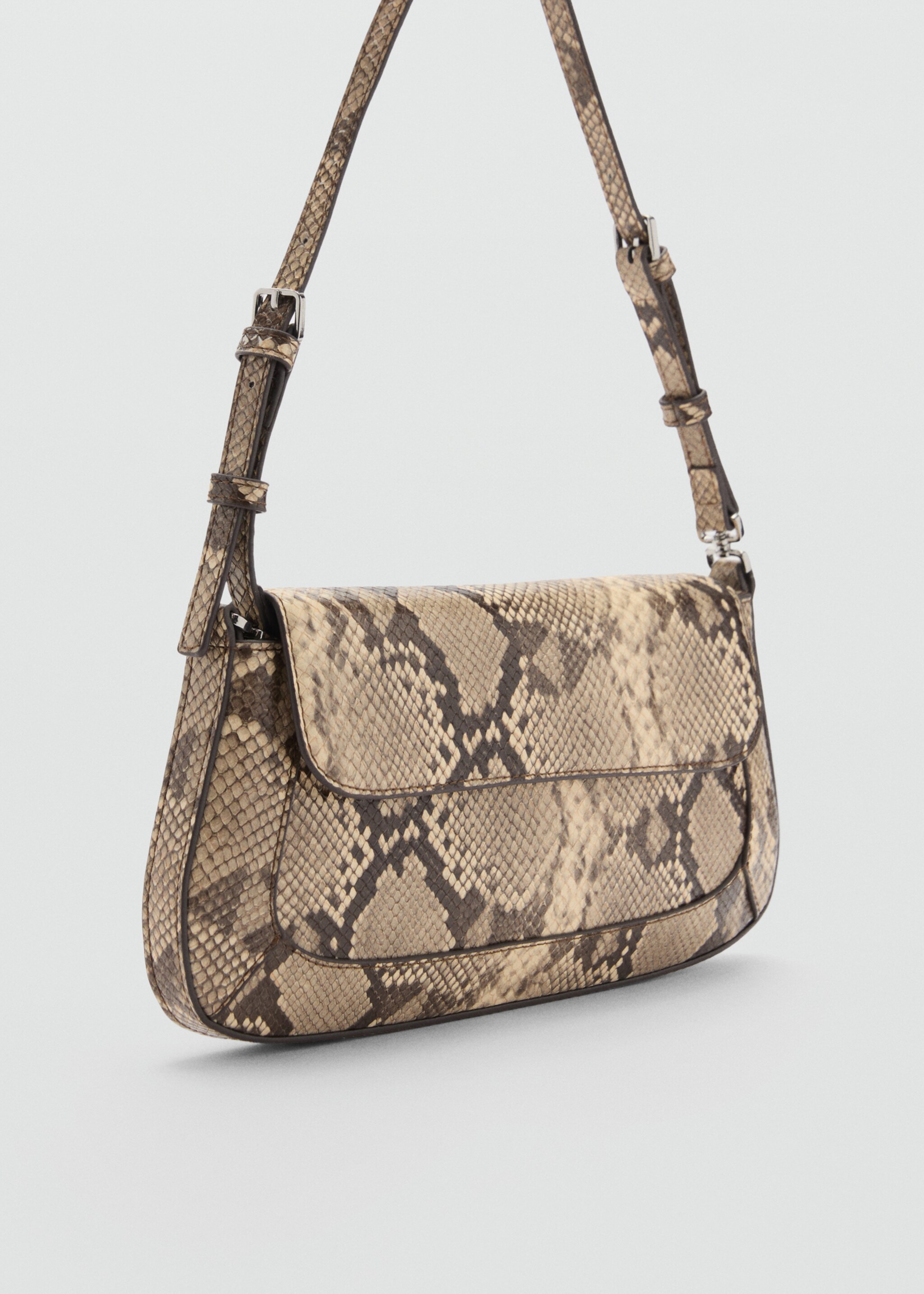 Shoulder bag with strap - Medium plane, Beige. Ref: 77026003-00.