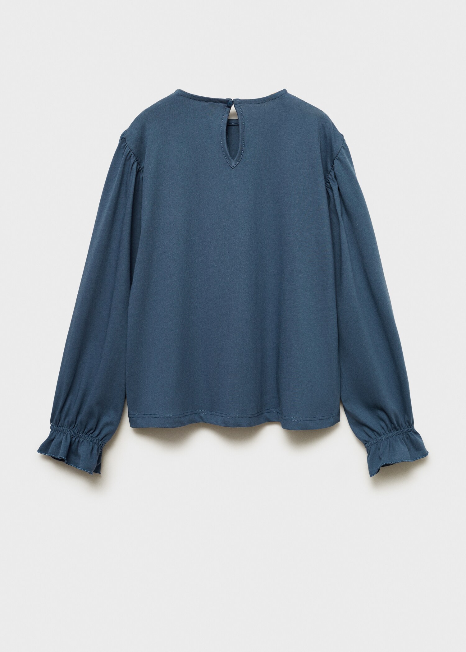 Embroidered details blouse - Reverse of the article