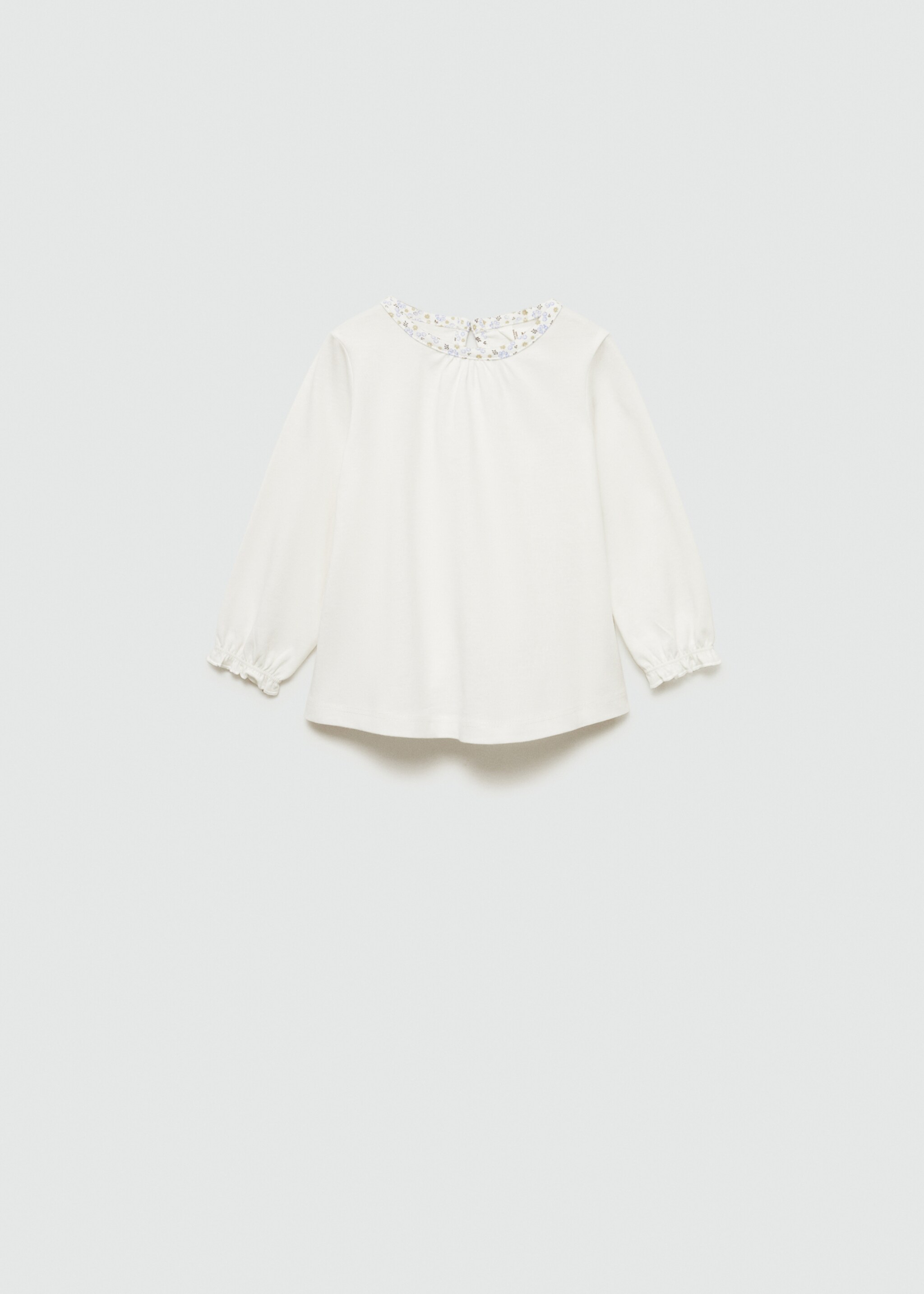 T-shirt détails contrastants - Article sans modèle