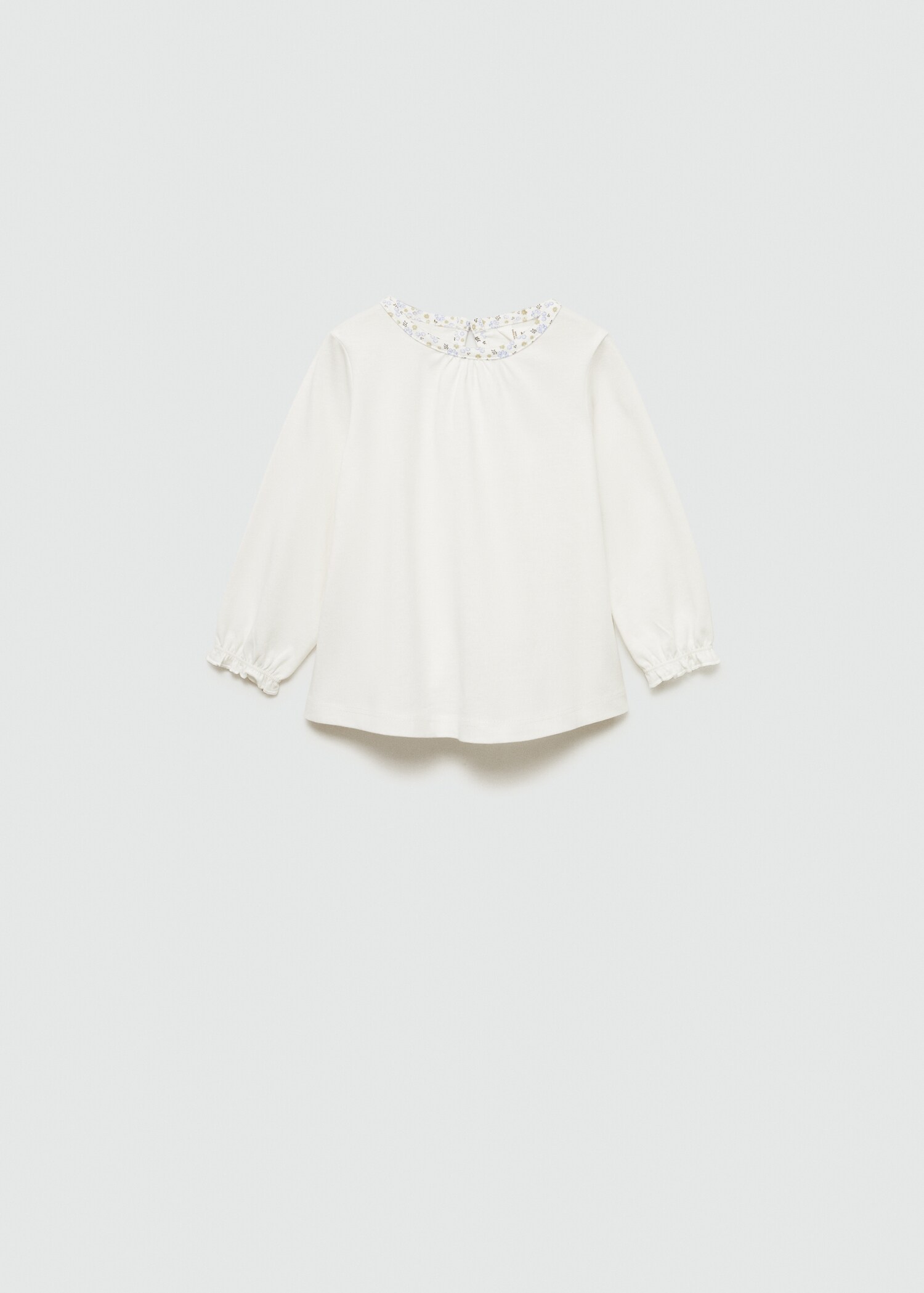 T-shirt détails contrastants - Article sans modèle