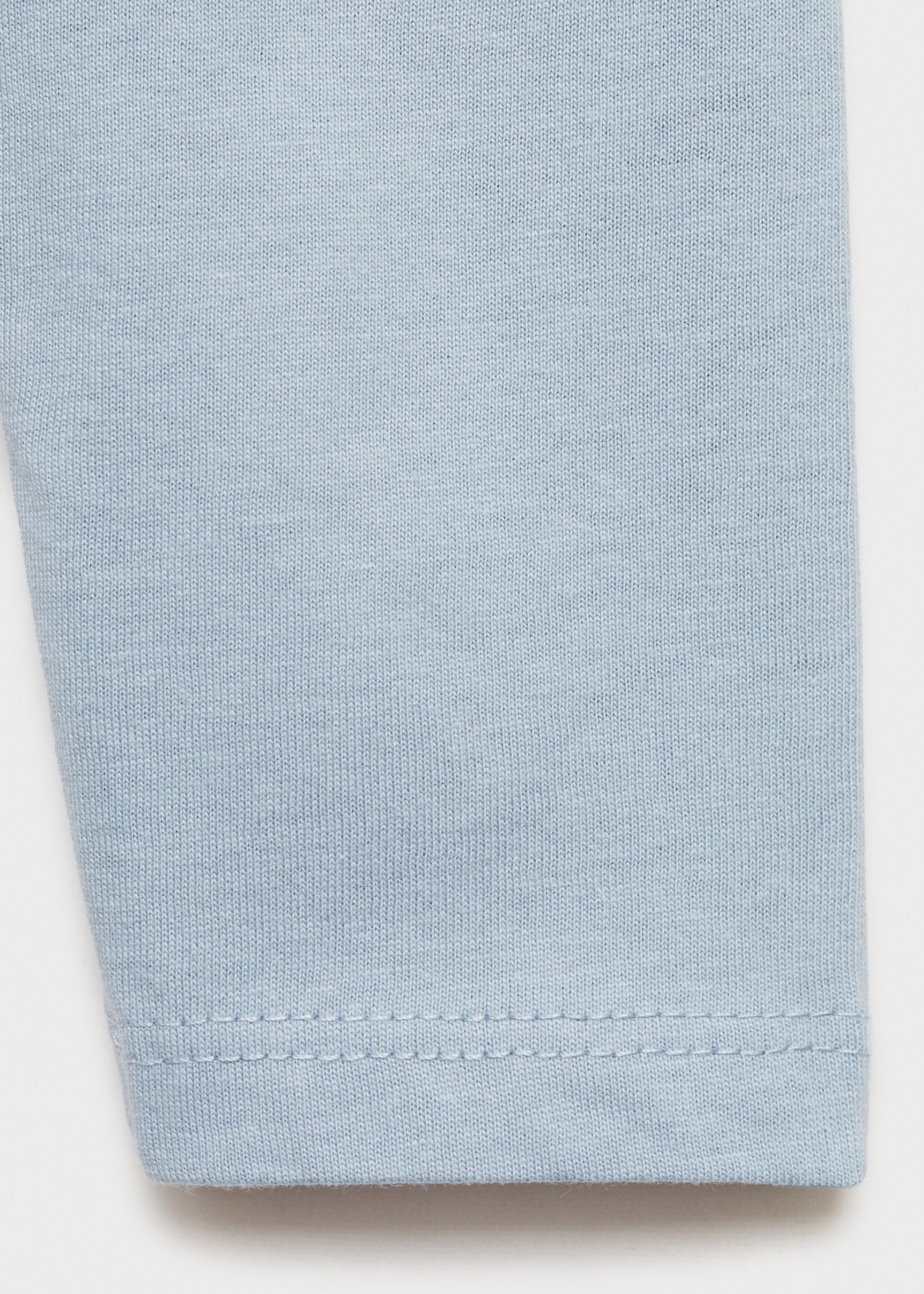 Floral hem T-shirt - Details of the article 0